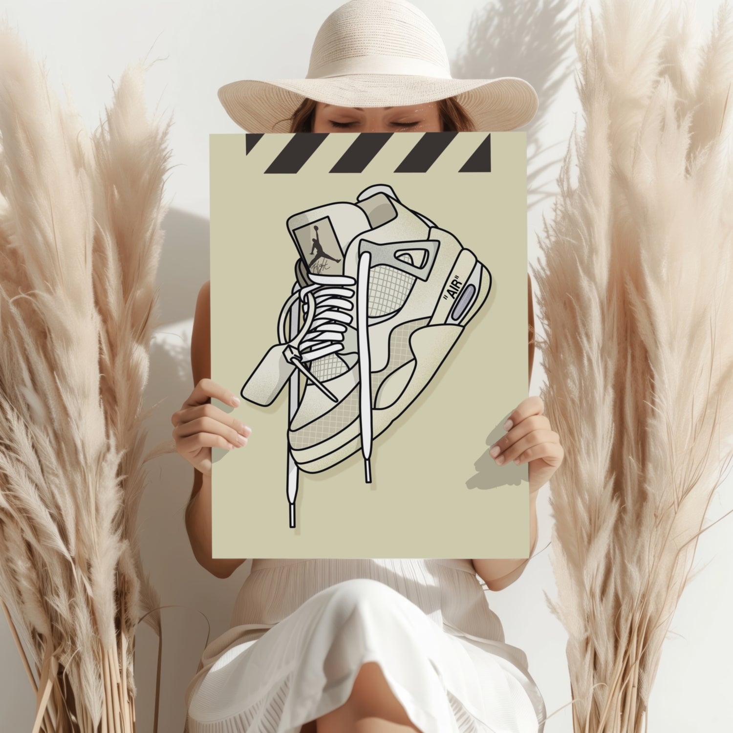 Sneakers Aluminum Print.