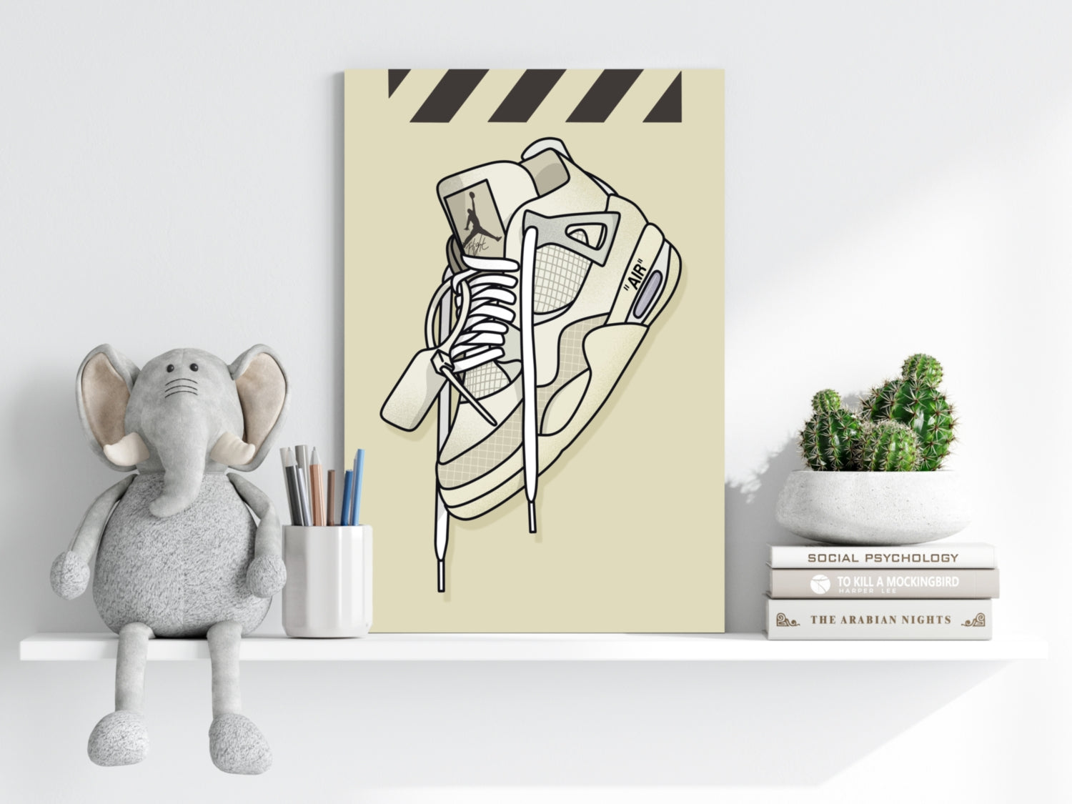 Sneakers Aluminum Print.