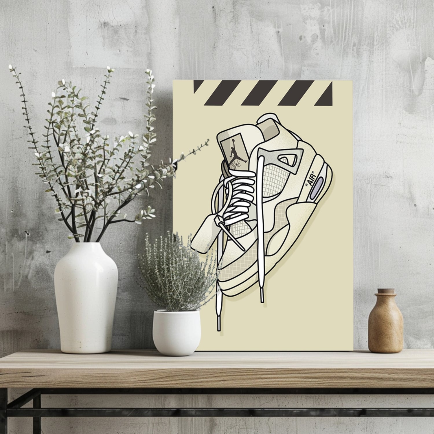 Sneakers Aluminum Print.