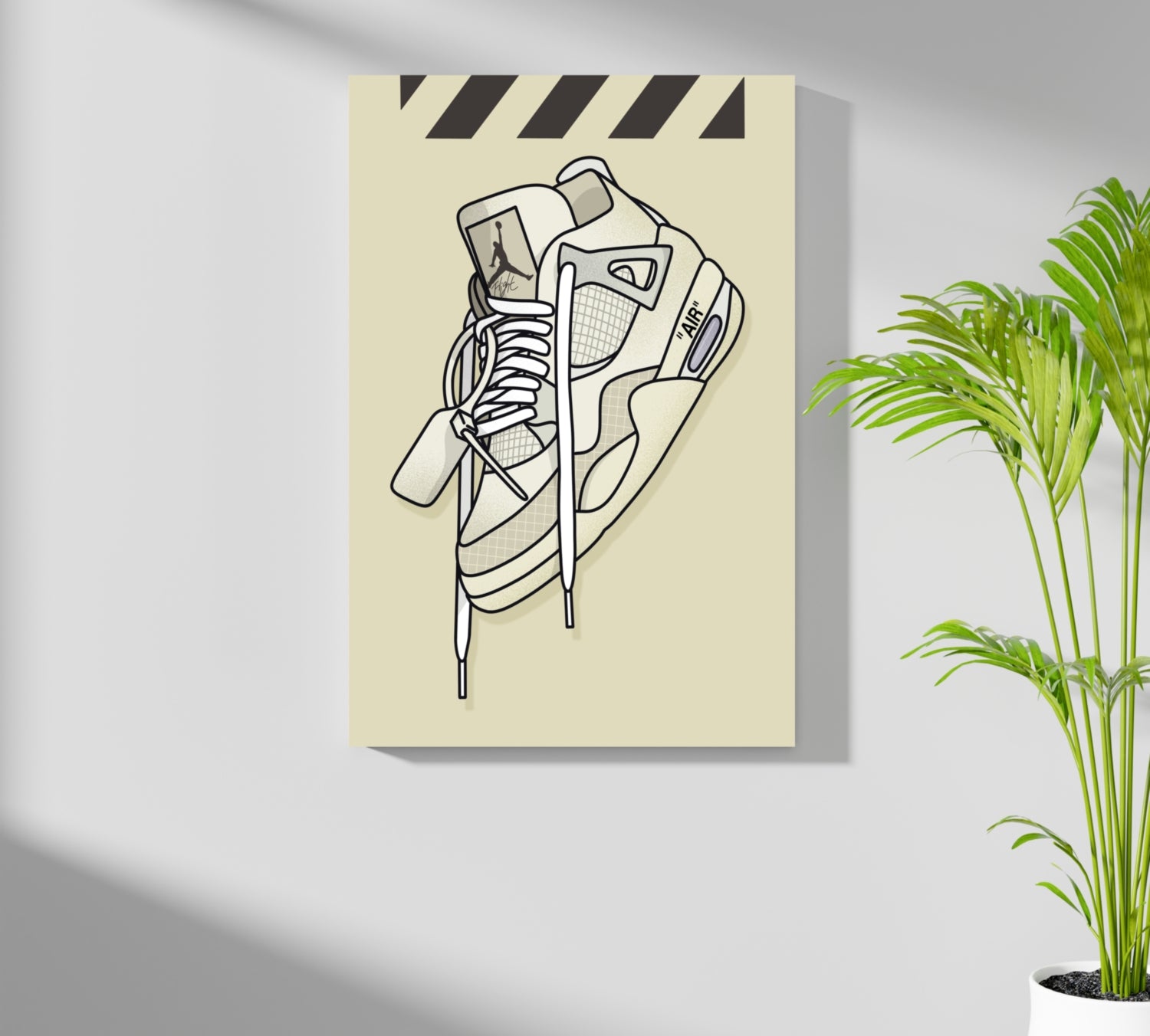 Sneakers Aluminum Print.