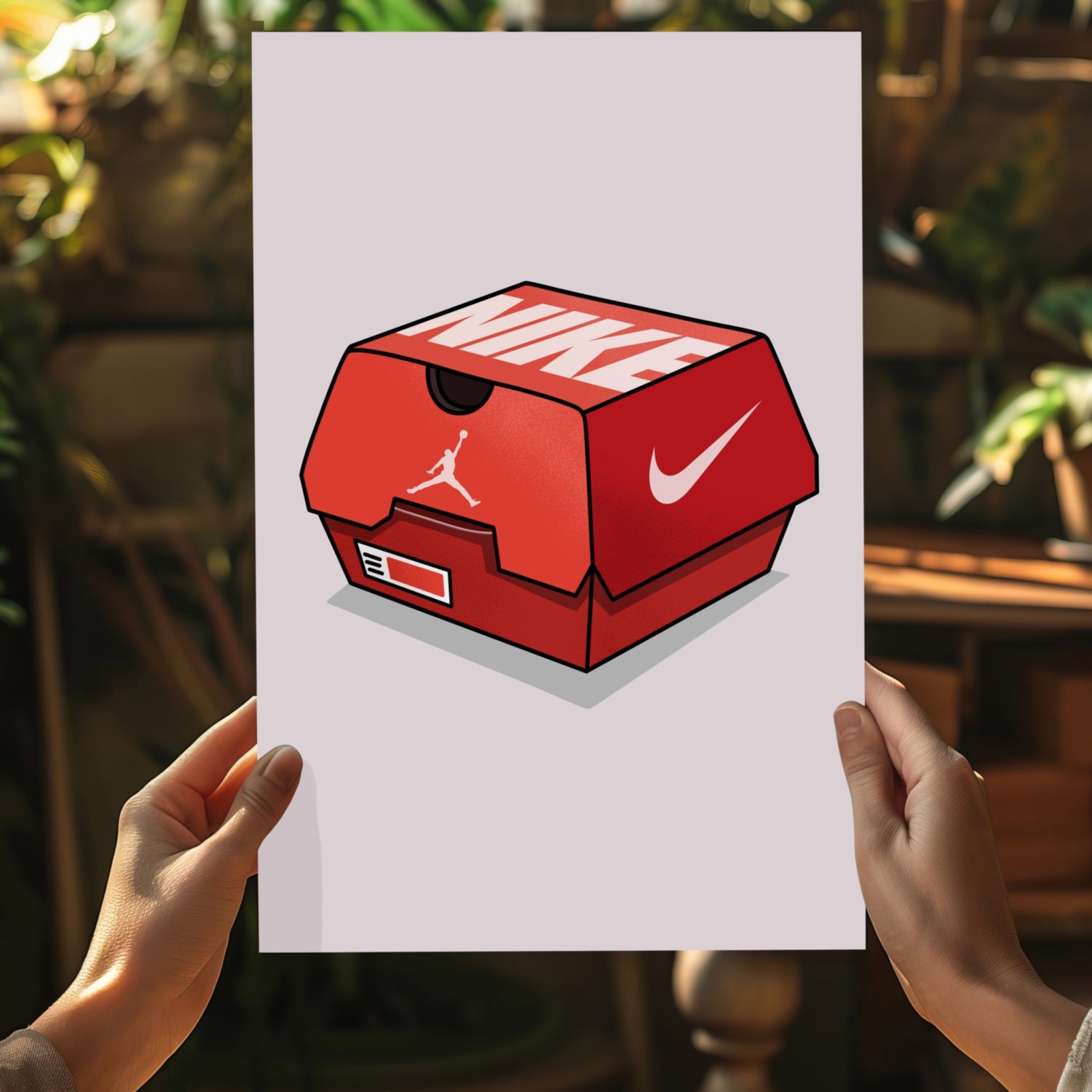 Fast Food Aluminum Print.