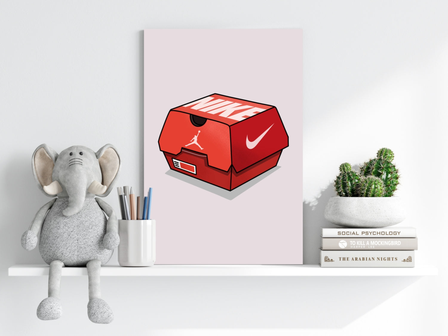 Fast Food Aluminum Print.