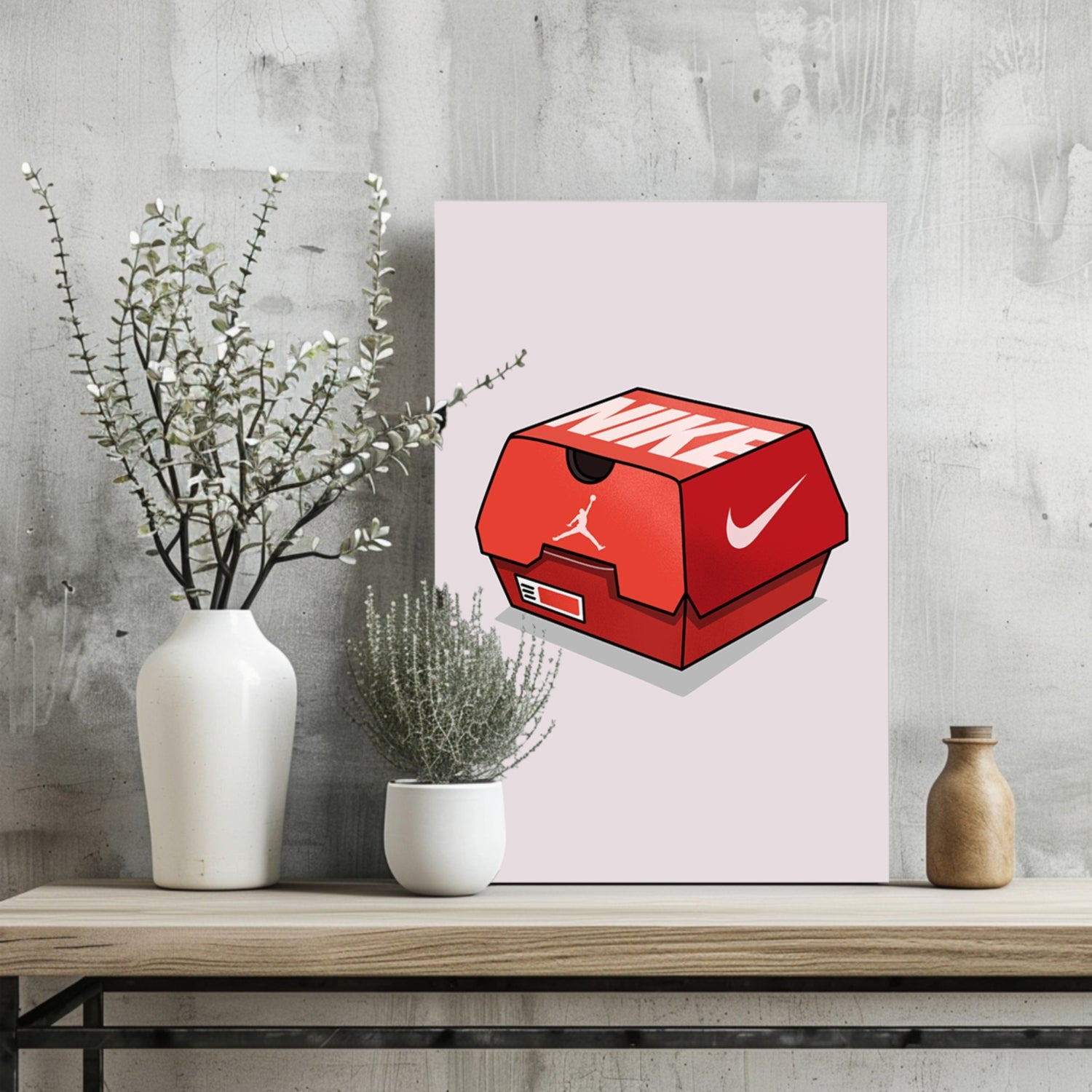 Fast Food Aluminum Print.