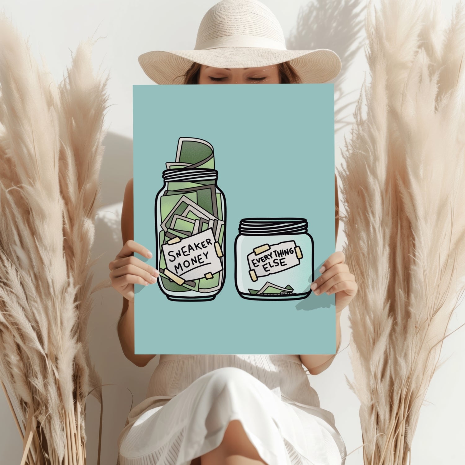 Saving Aluminum Print.