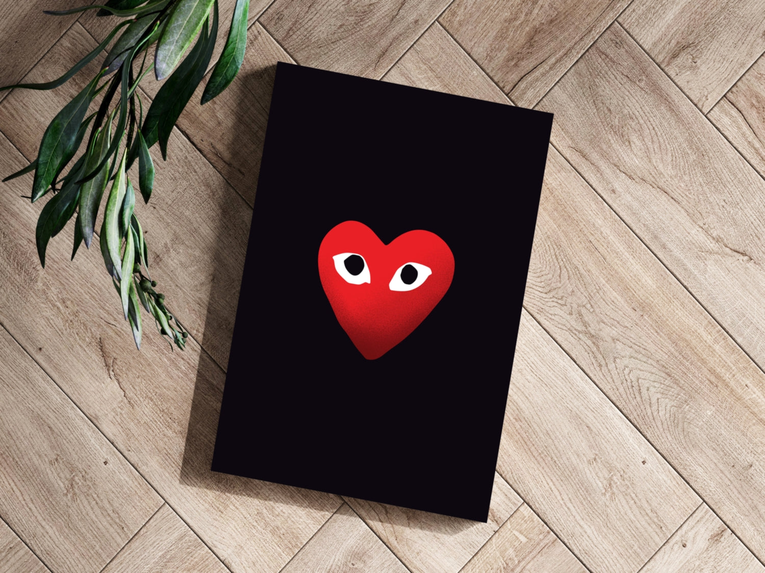 Heart Aluminum Print.