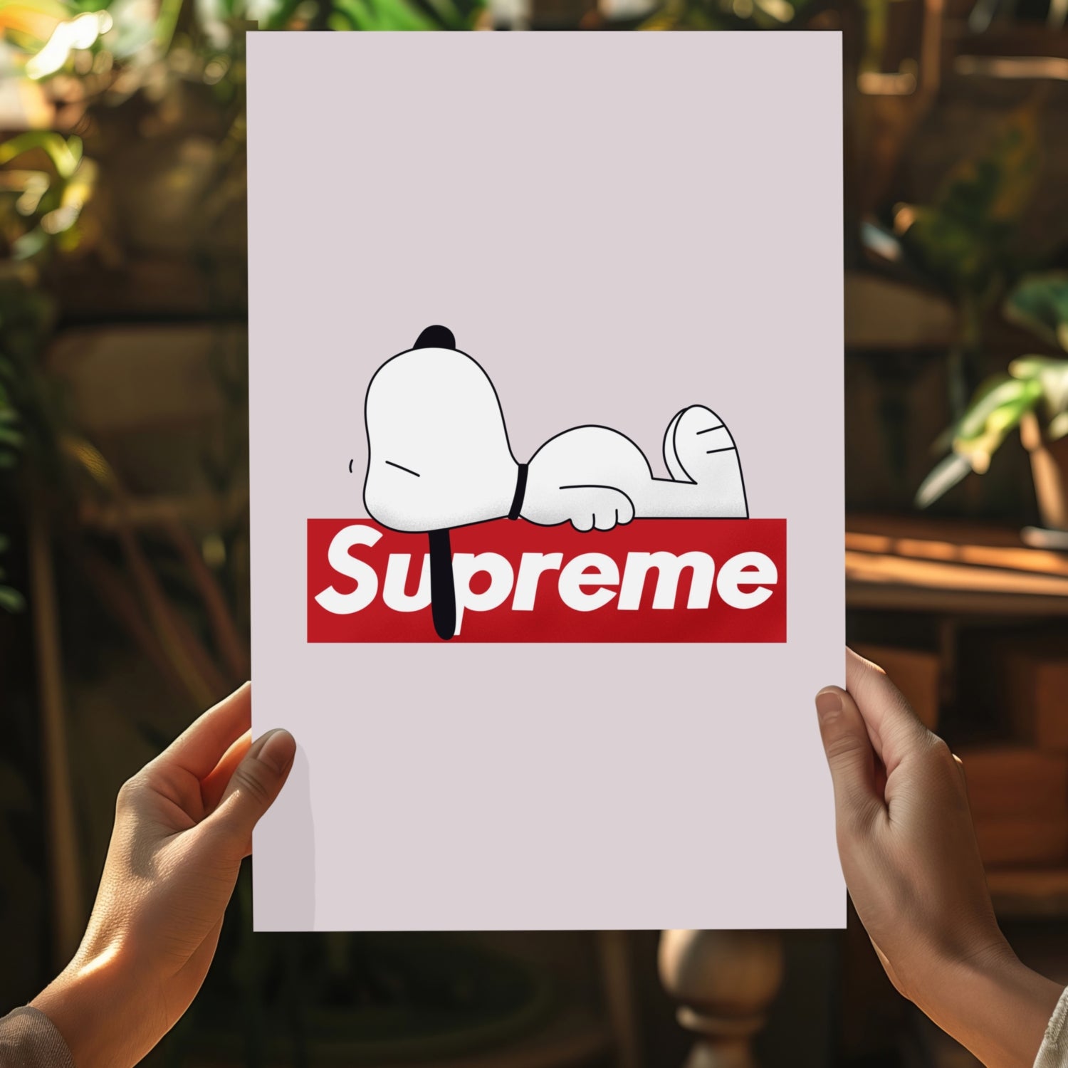 Supreme Comfort Aluminum Print.