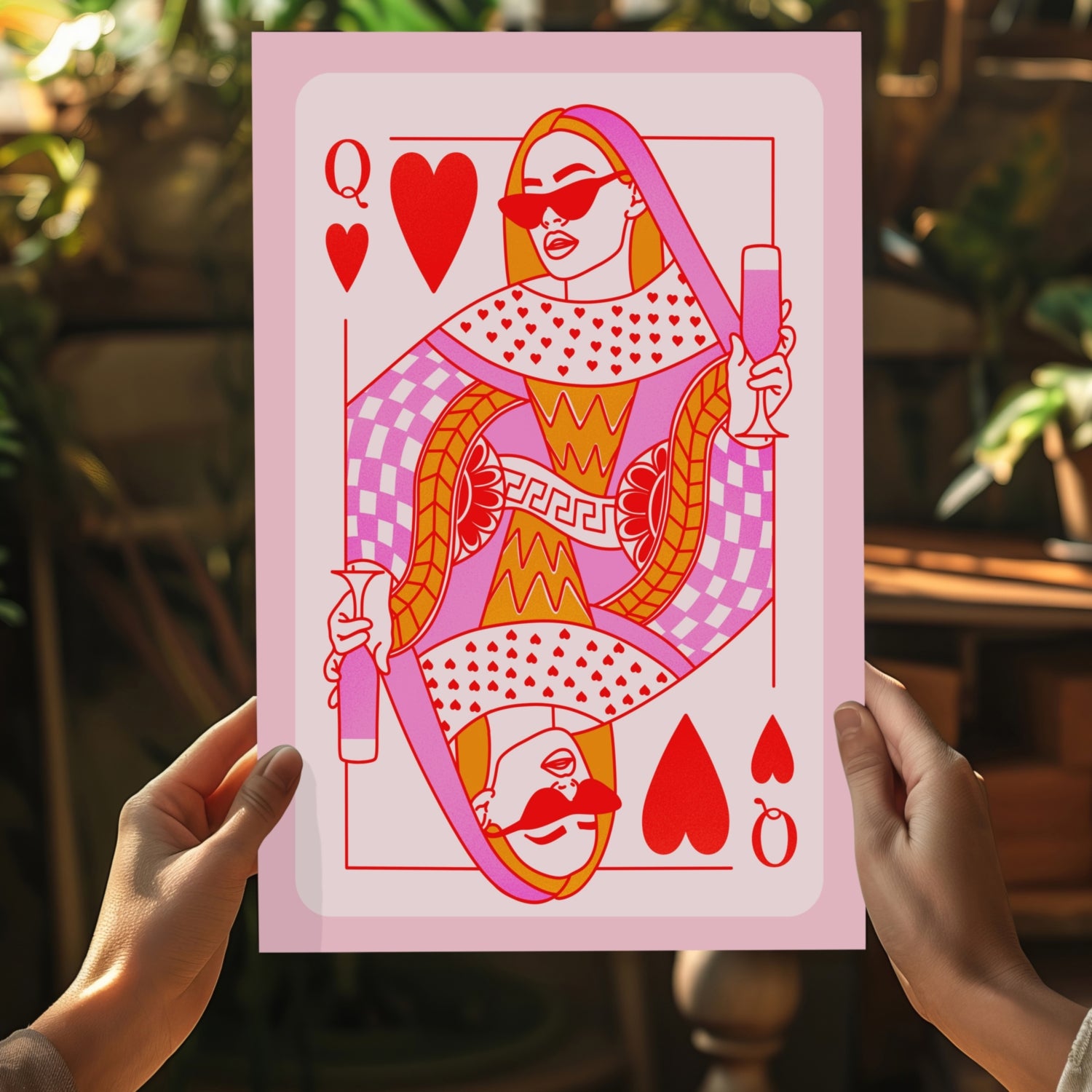 Queen Aluminum Print.