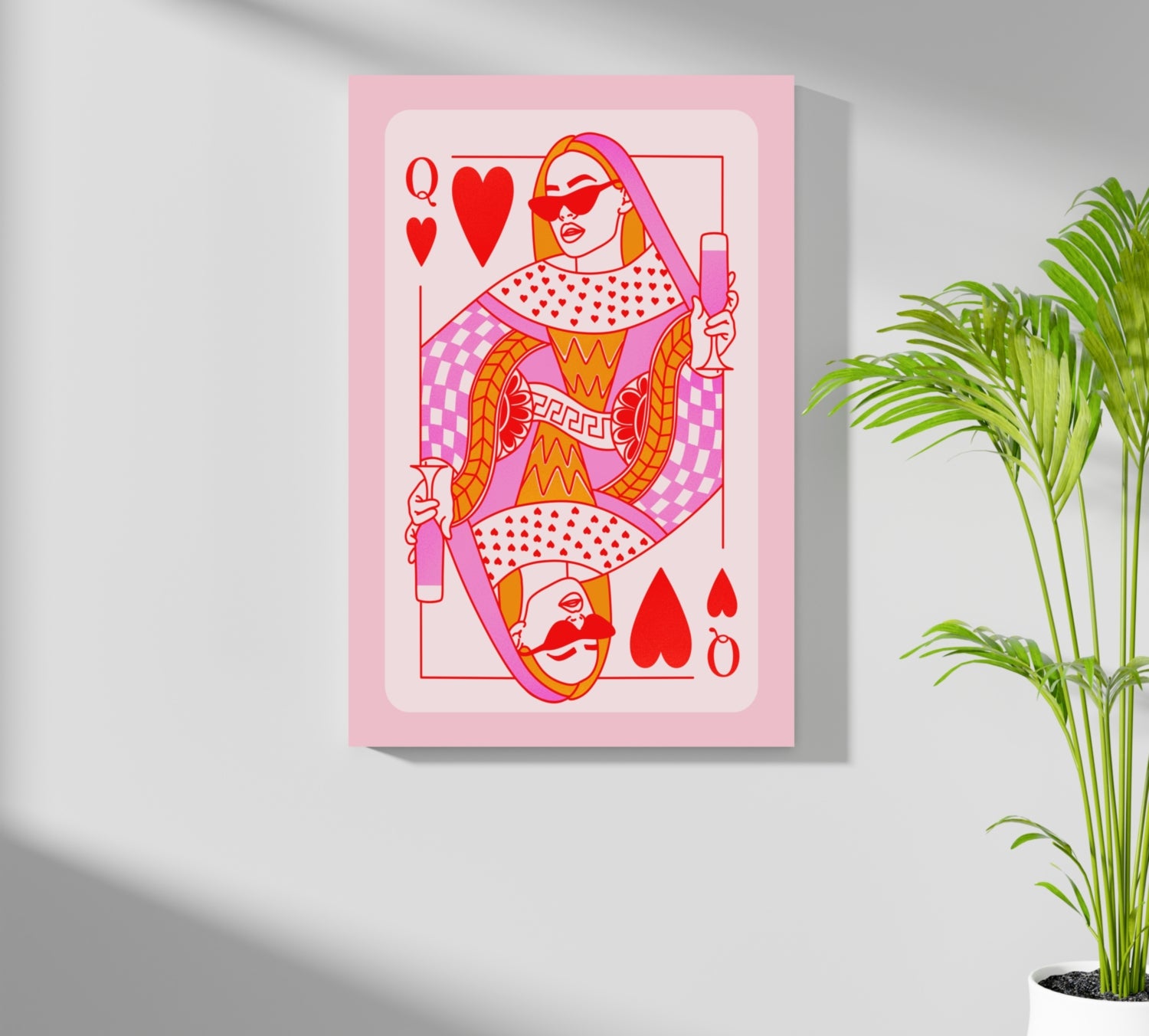 Queen Aluminum Print.