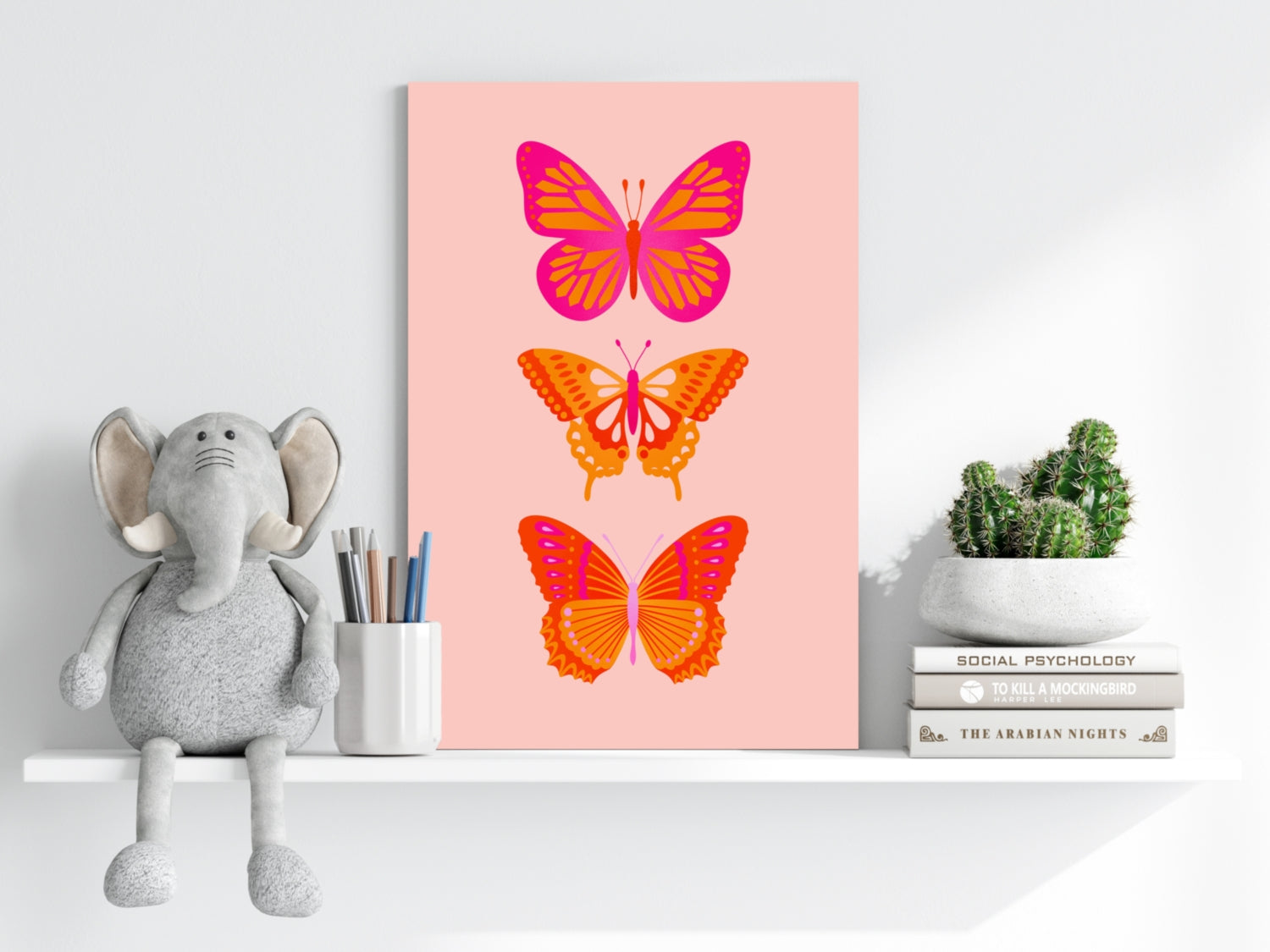 Butterflies Aluminum Print.