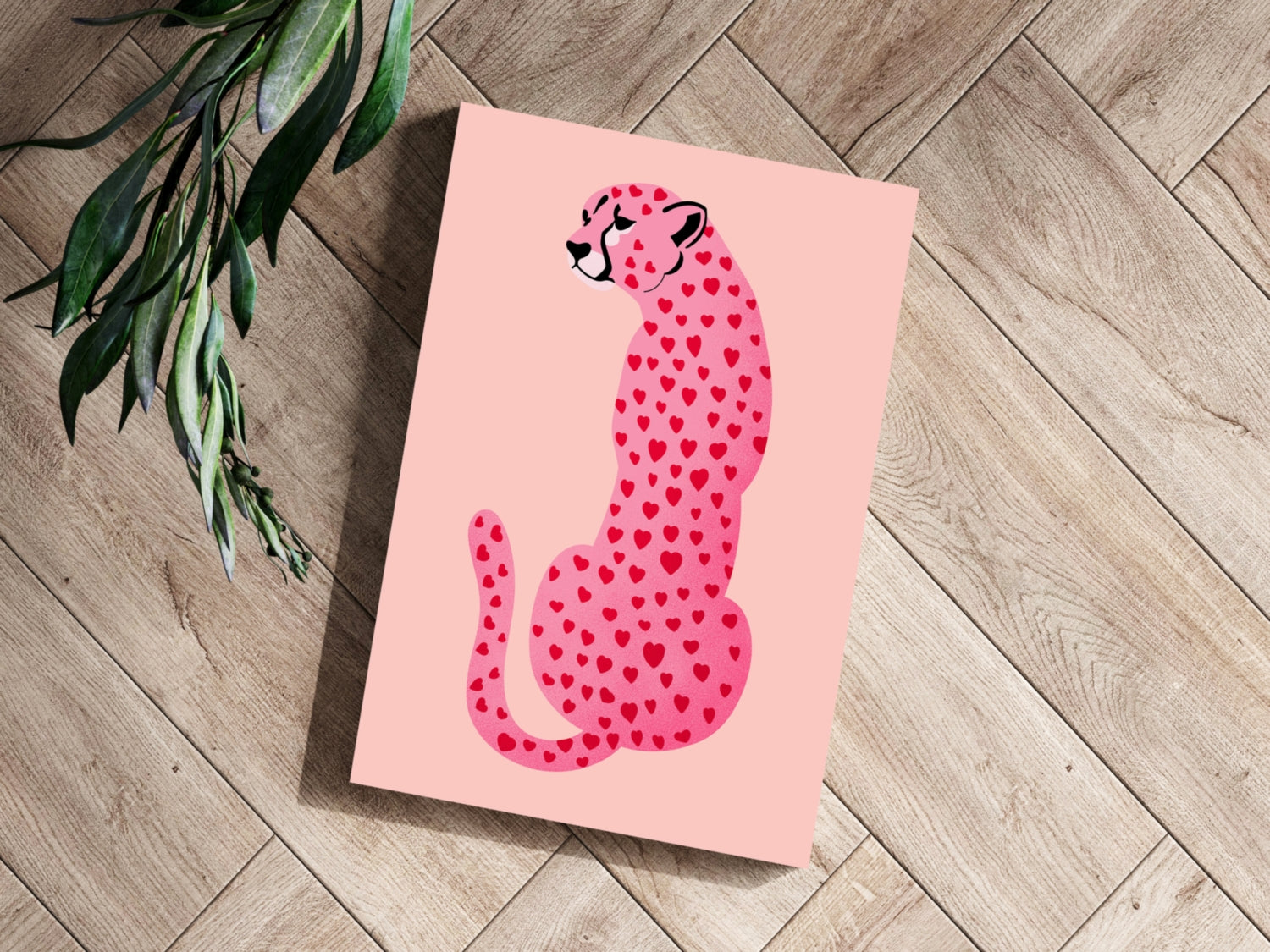 Cheetah Aluminum Print.