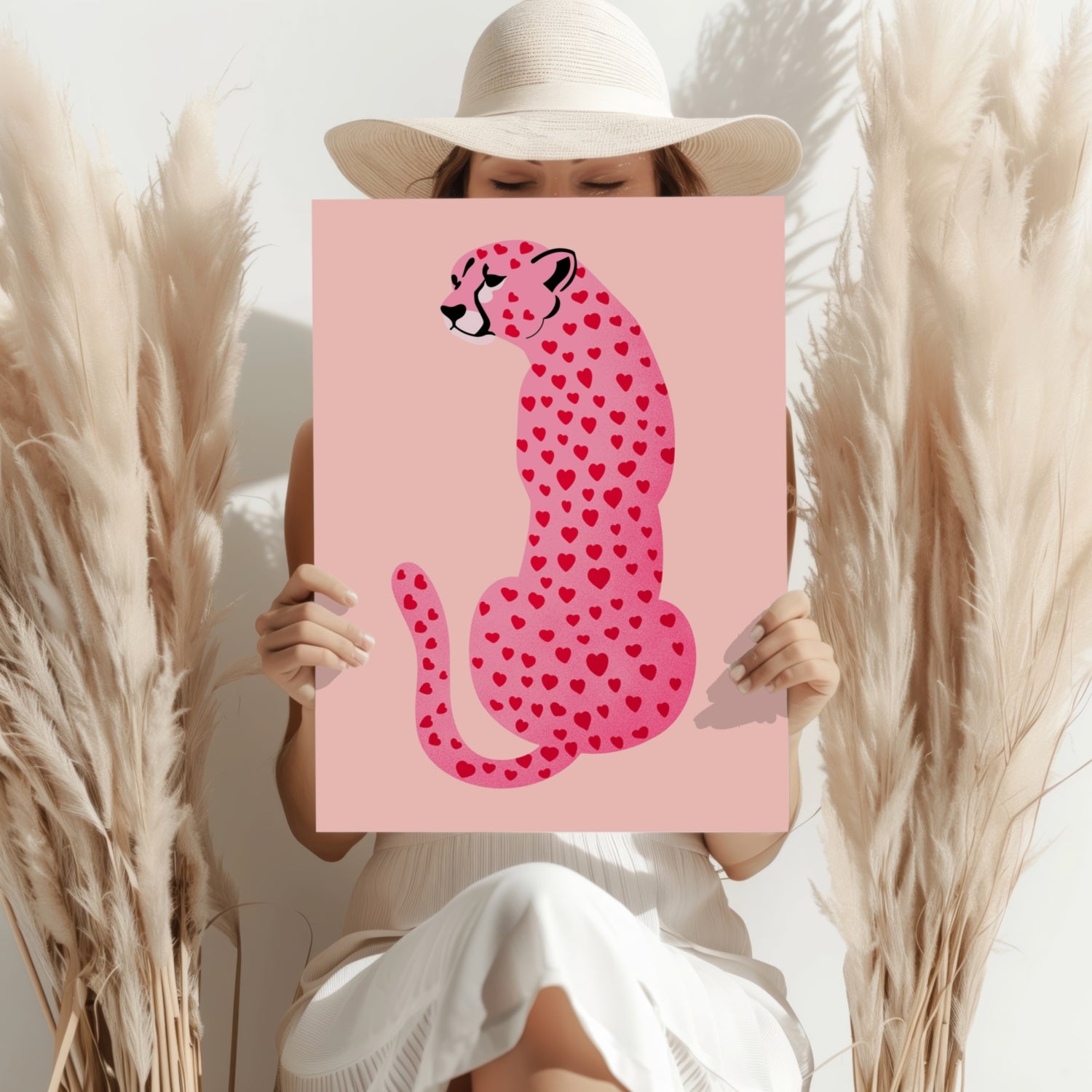 Cheetah Aluminum Print.