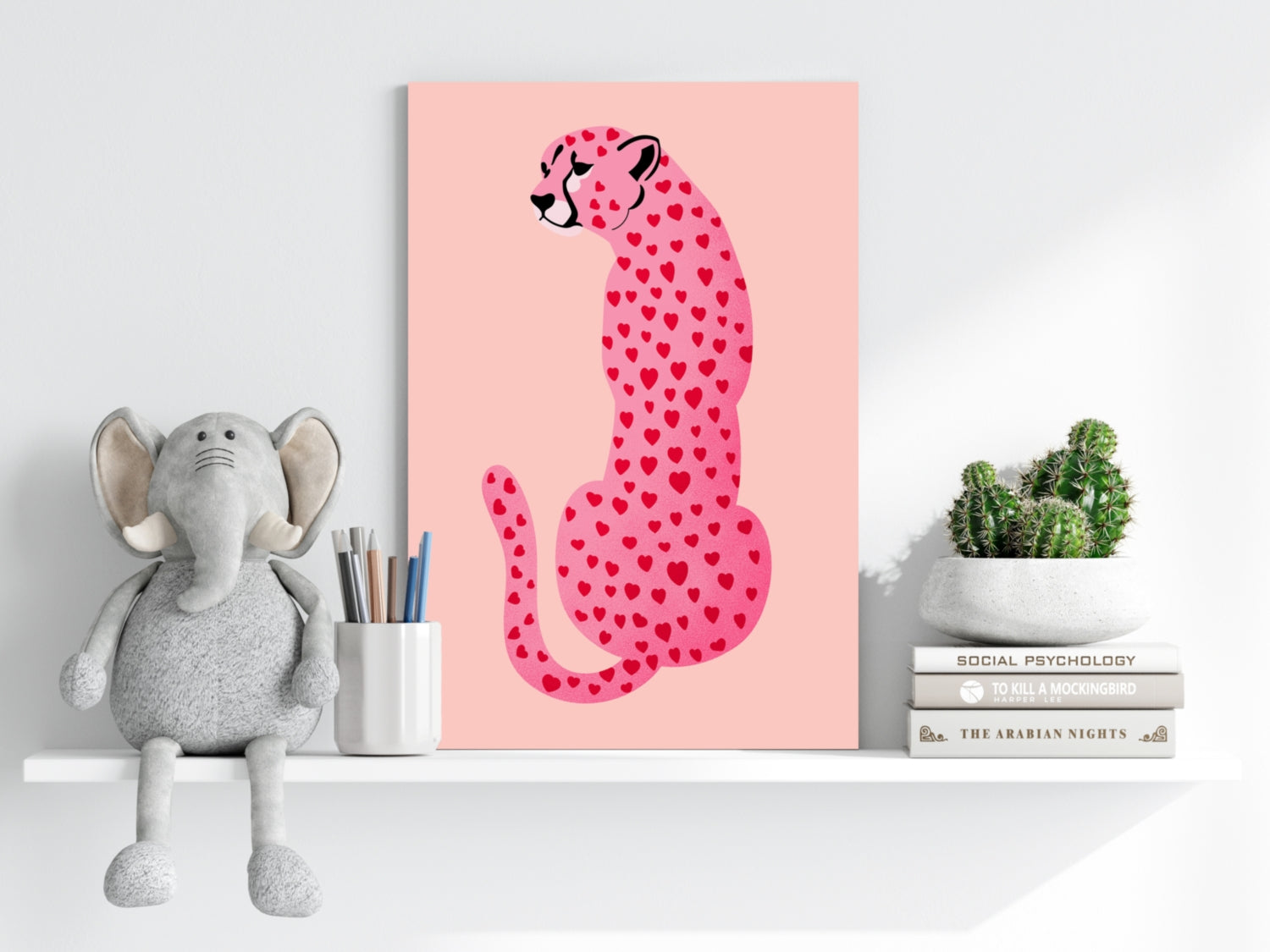 Cheetah Aluminum Print.