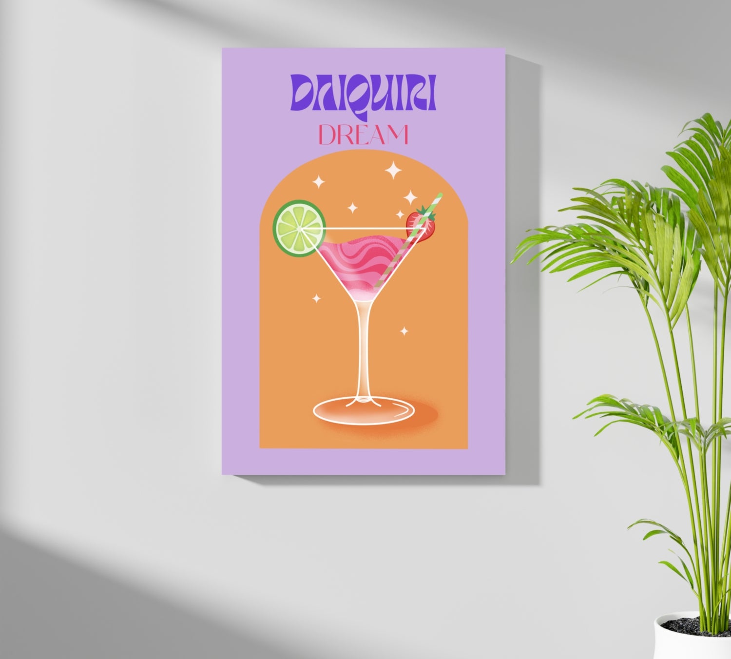 Dream Coctail Aluminum Print.