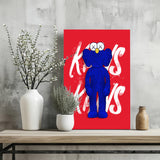 Kaws Aluminum Print.