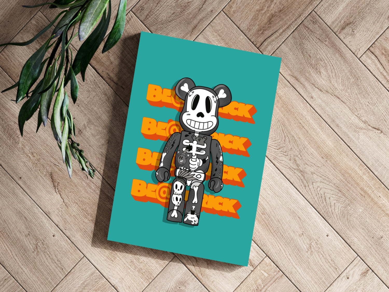 Anatomy Aluminum Print.