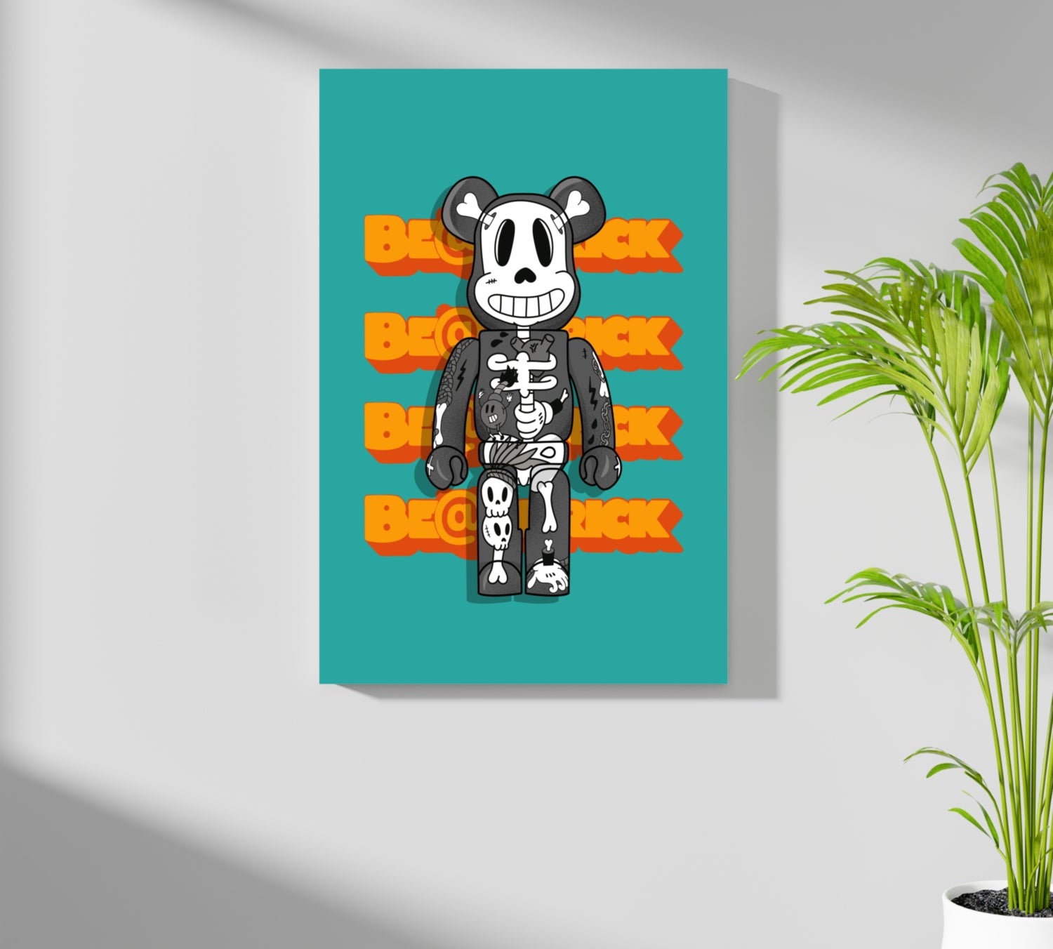 Anatomy Aluminum Print.