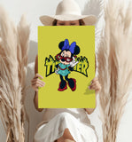 Micey Aluminum Print.