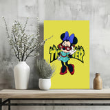 Micey Aluminum Print.