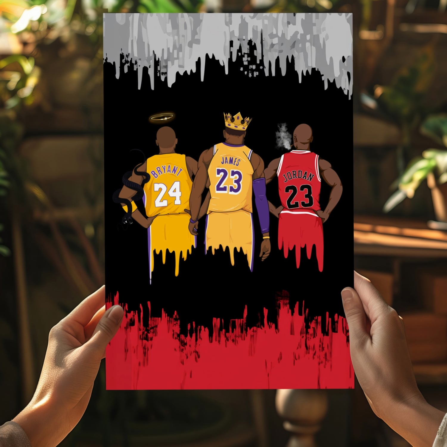 Bryant James Jordan Aluminum Print.