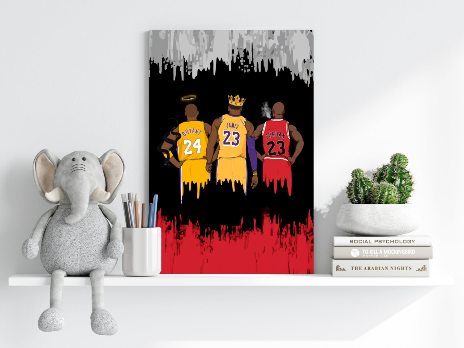 Bryant James Jordan Aluminum Print.