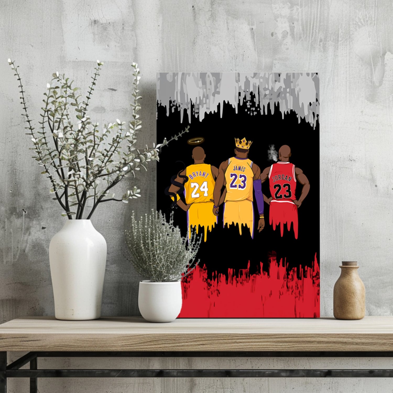 Bryant James Jordan Aluminum Print.