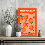 Modern Art Gallery Oranges Aluminum Print.