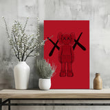 Kaws Aluminum Print.