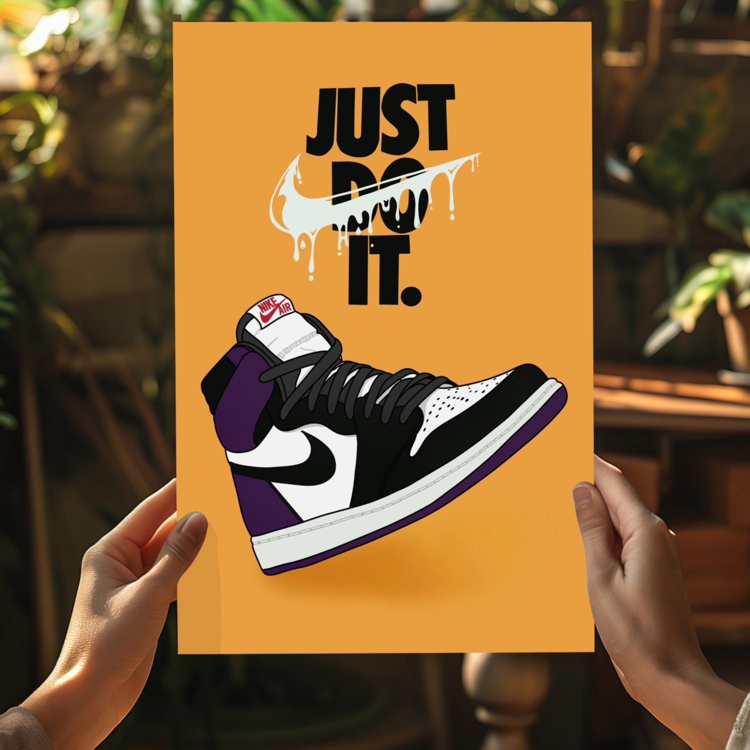 Just Do It Aluminum Print.
