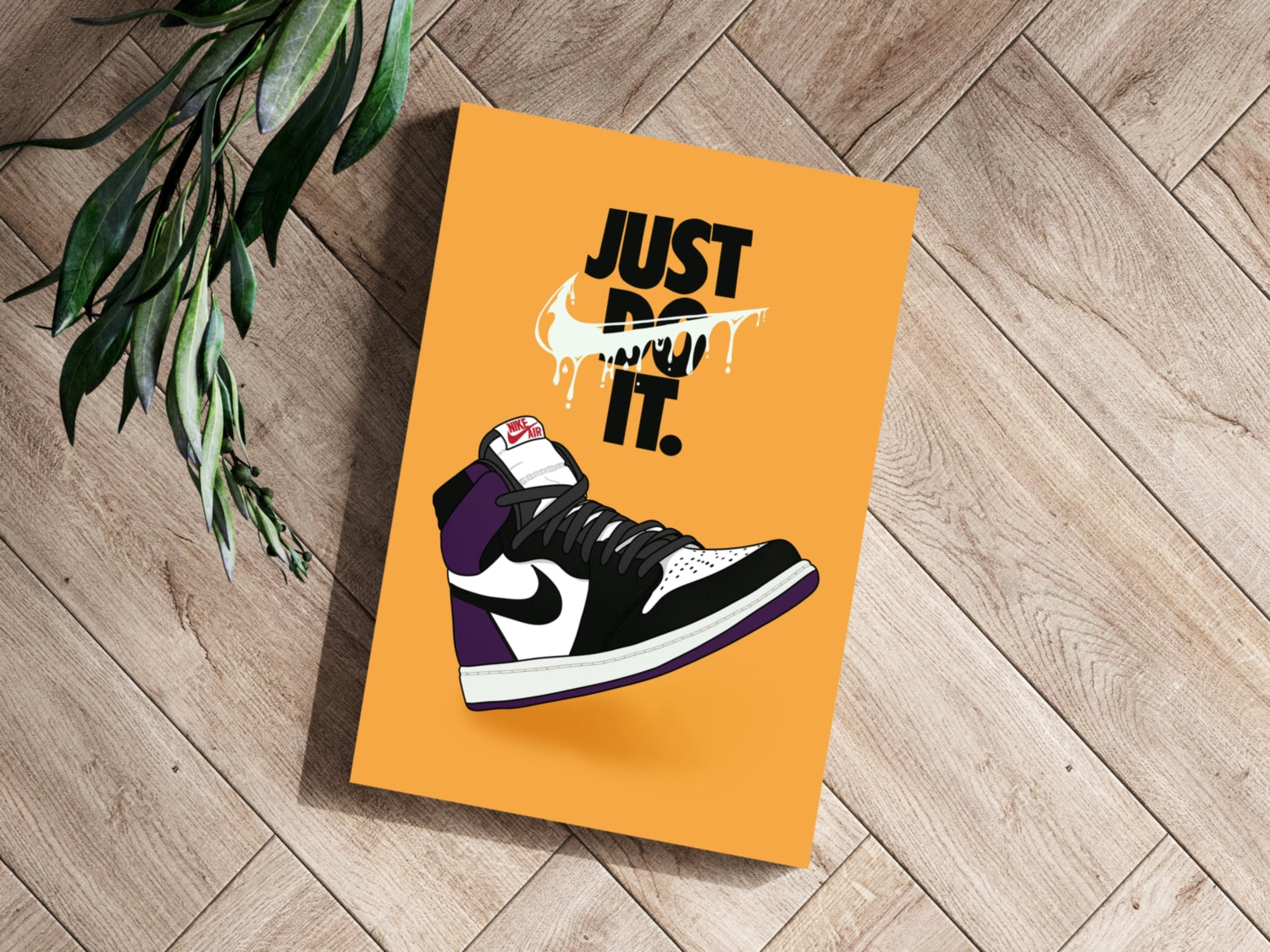 Just Do It Aluminum Print.