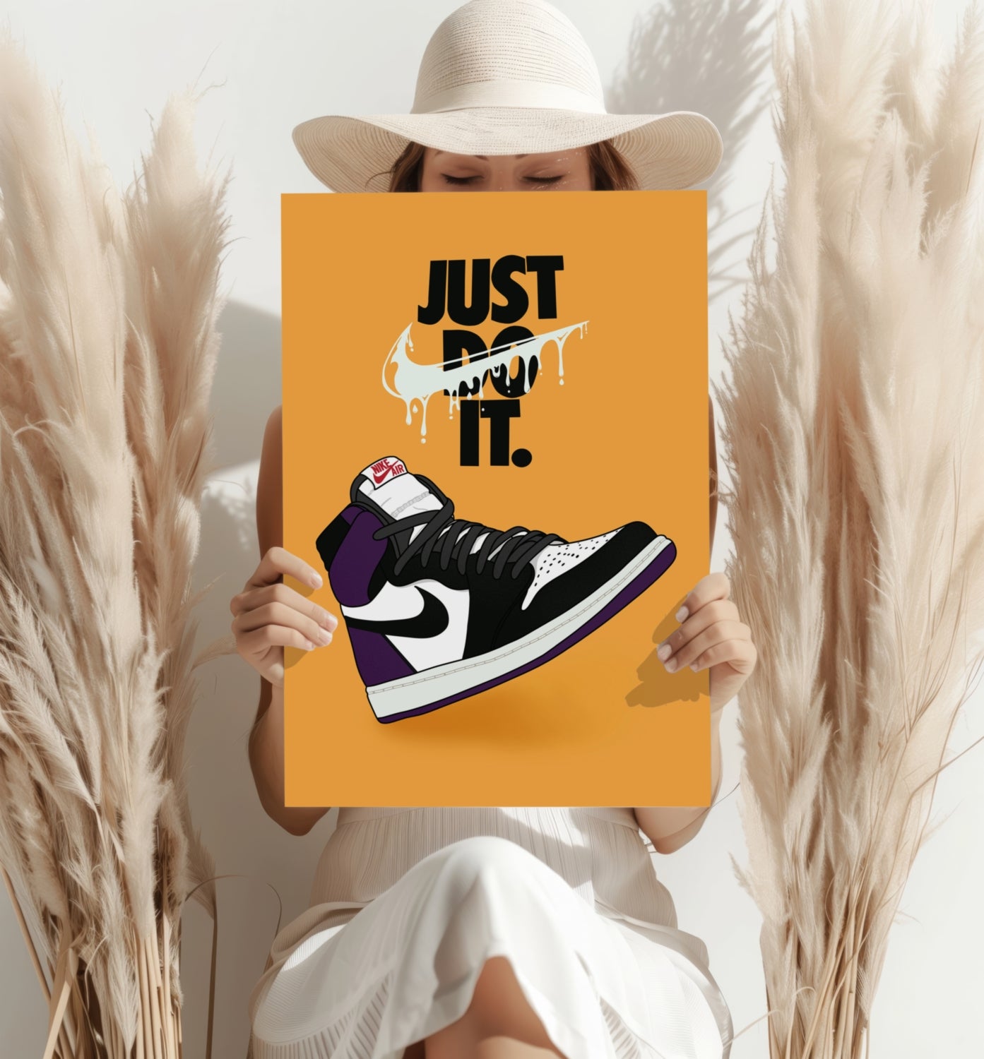 Just Do It Aluminum Print.