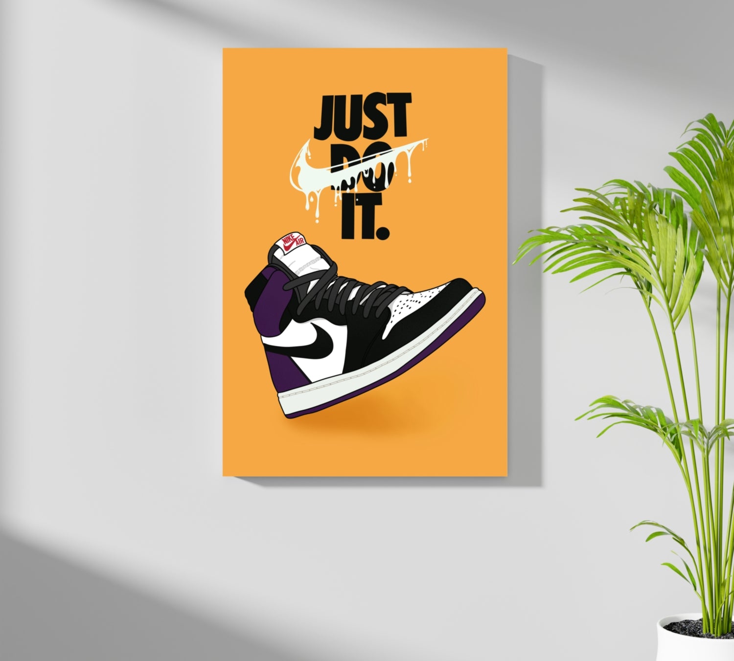 Just Do It Aluminum Print.