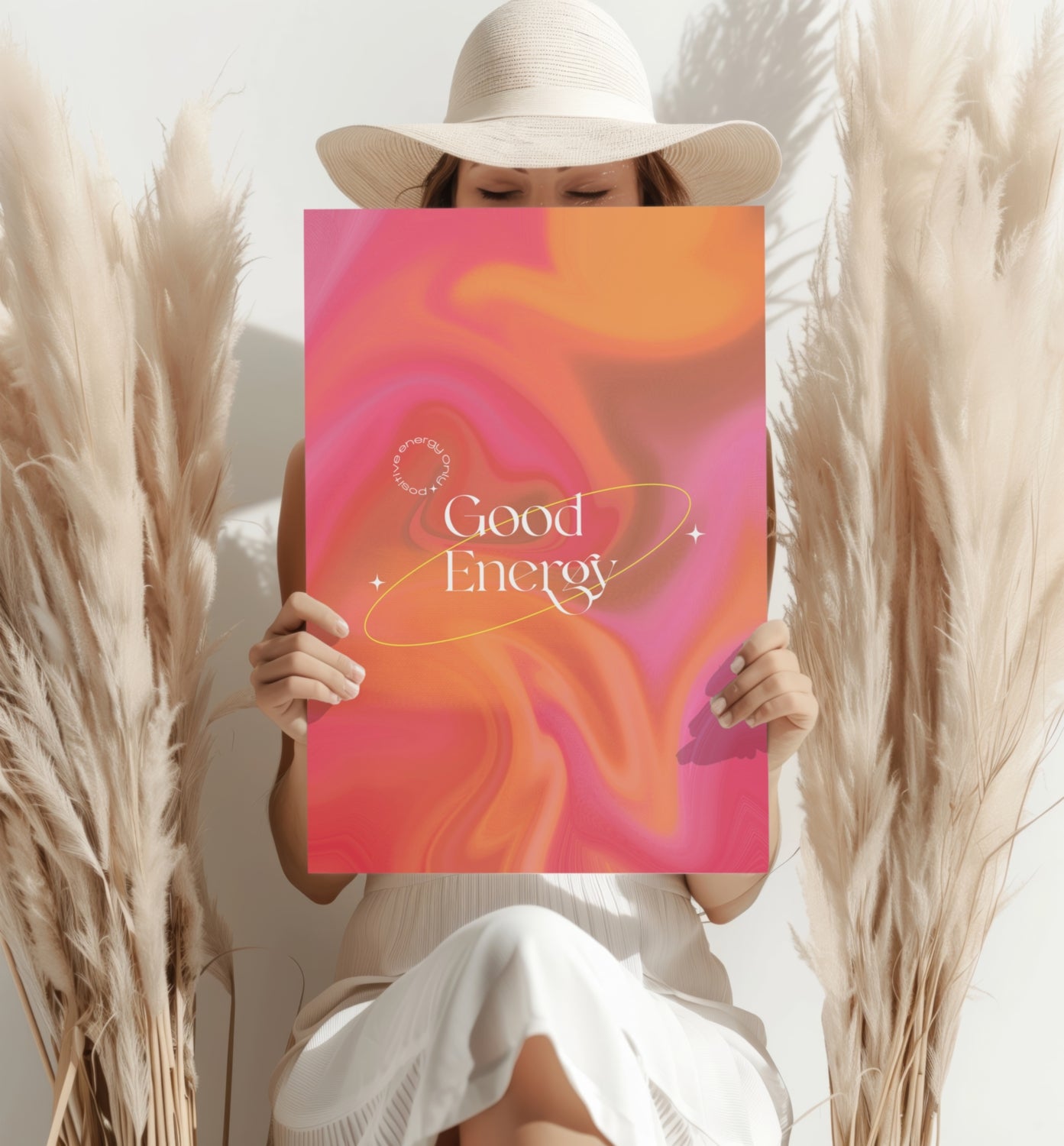 Good Energy Aluminum Print.