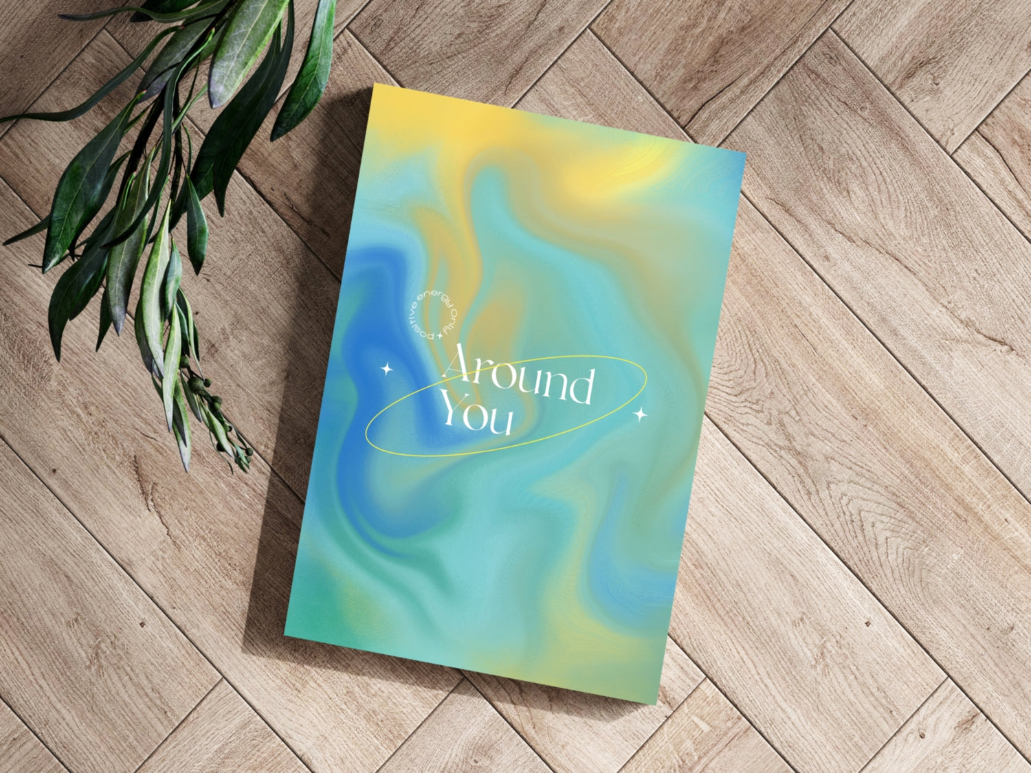 Around You Aluminum Print.