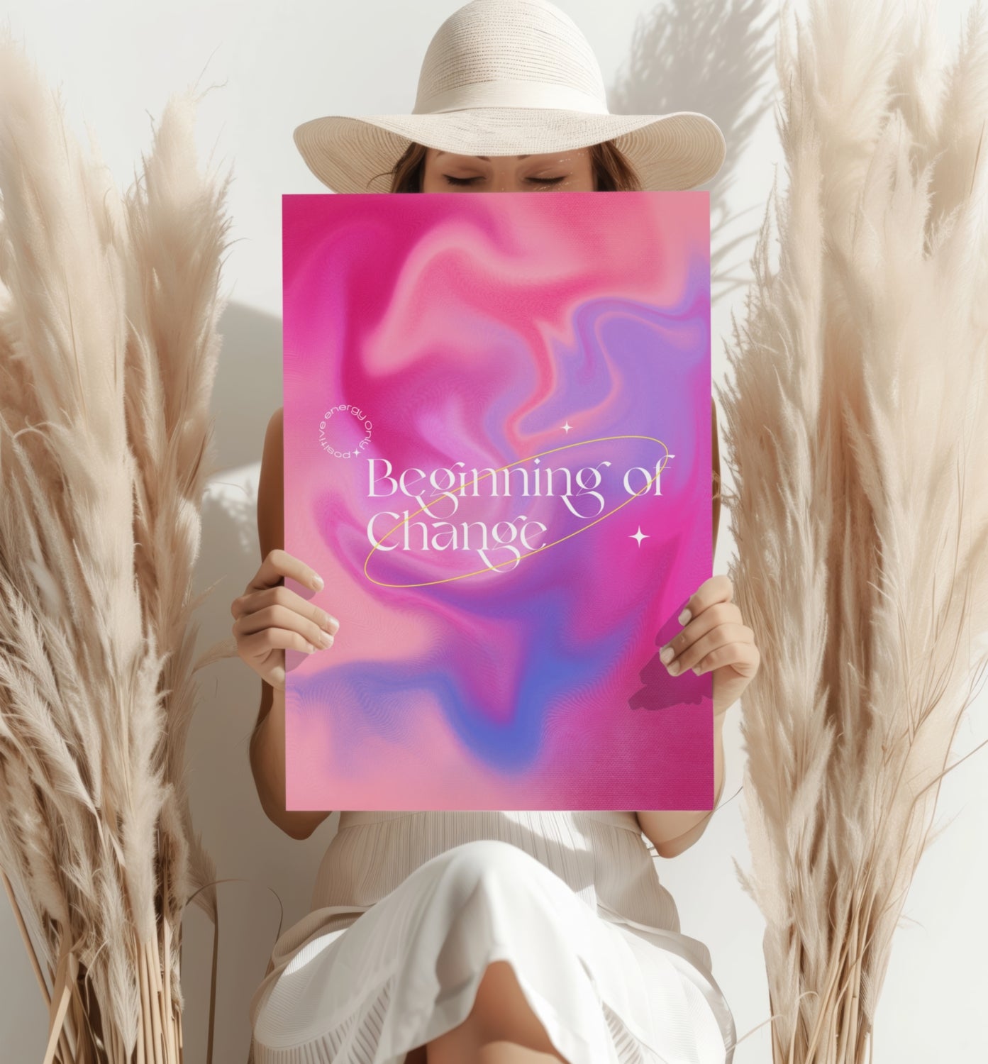 Change Aluminum Print.