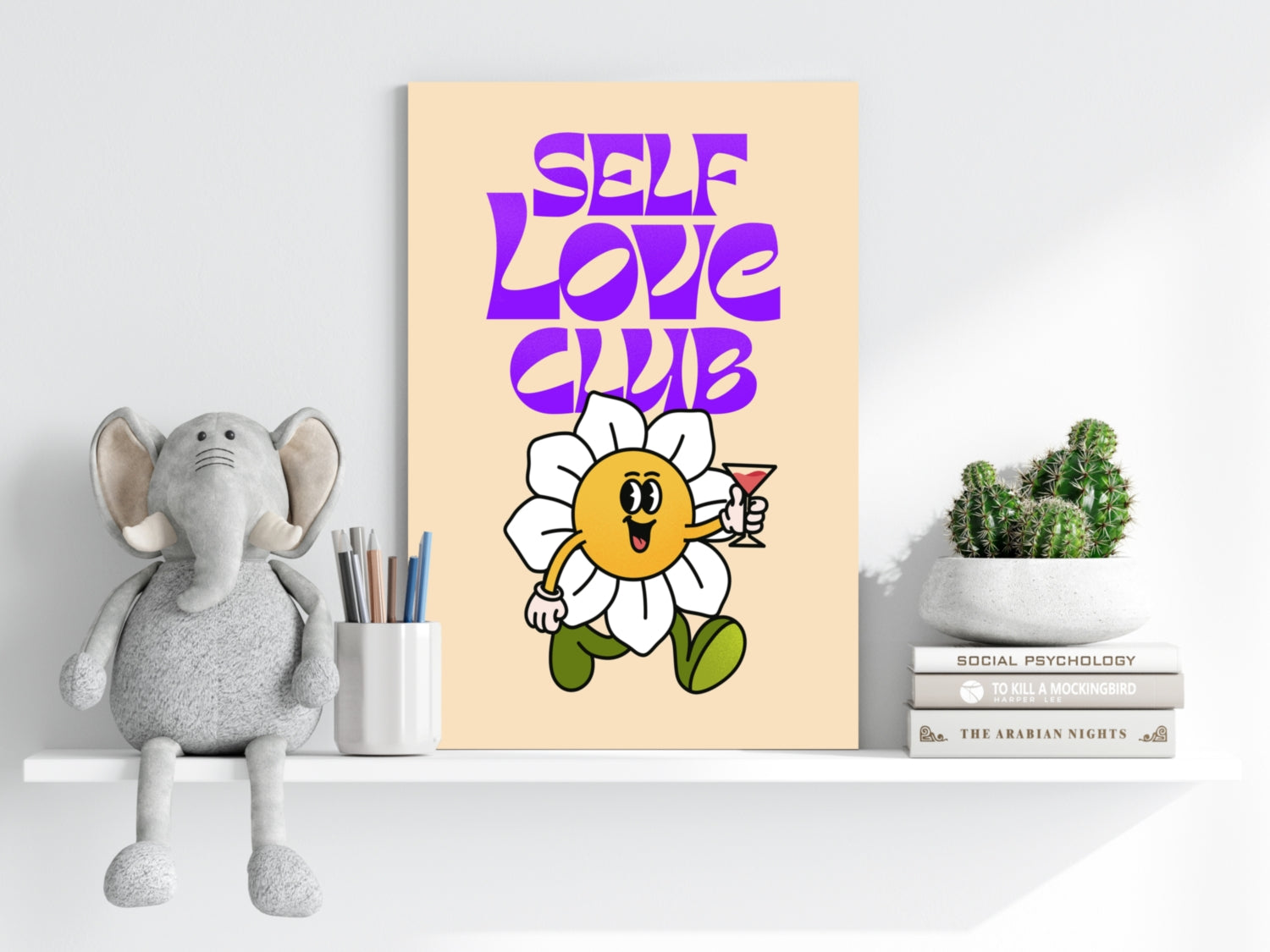 Self Love Aluminum Print.