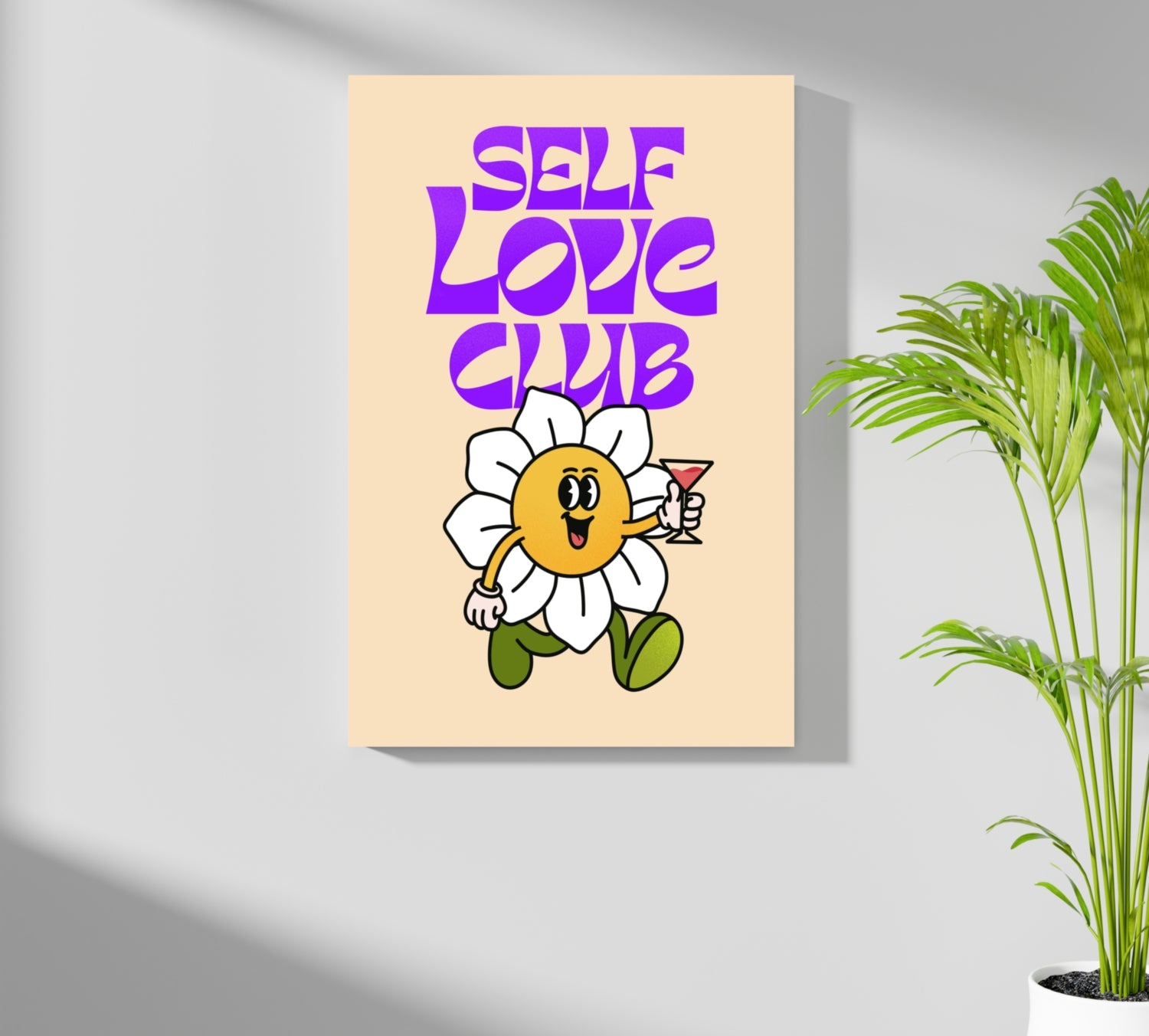 Self Love Aluminum Print.