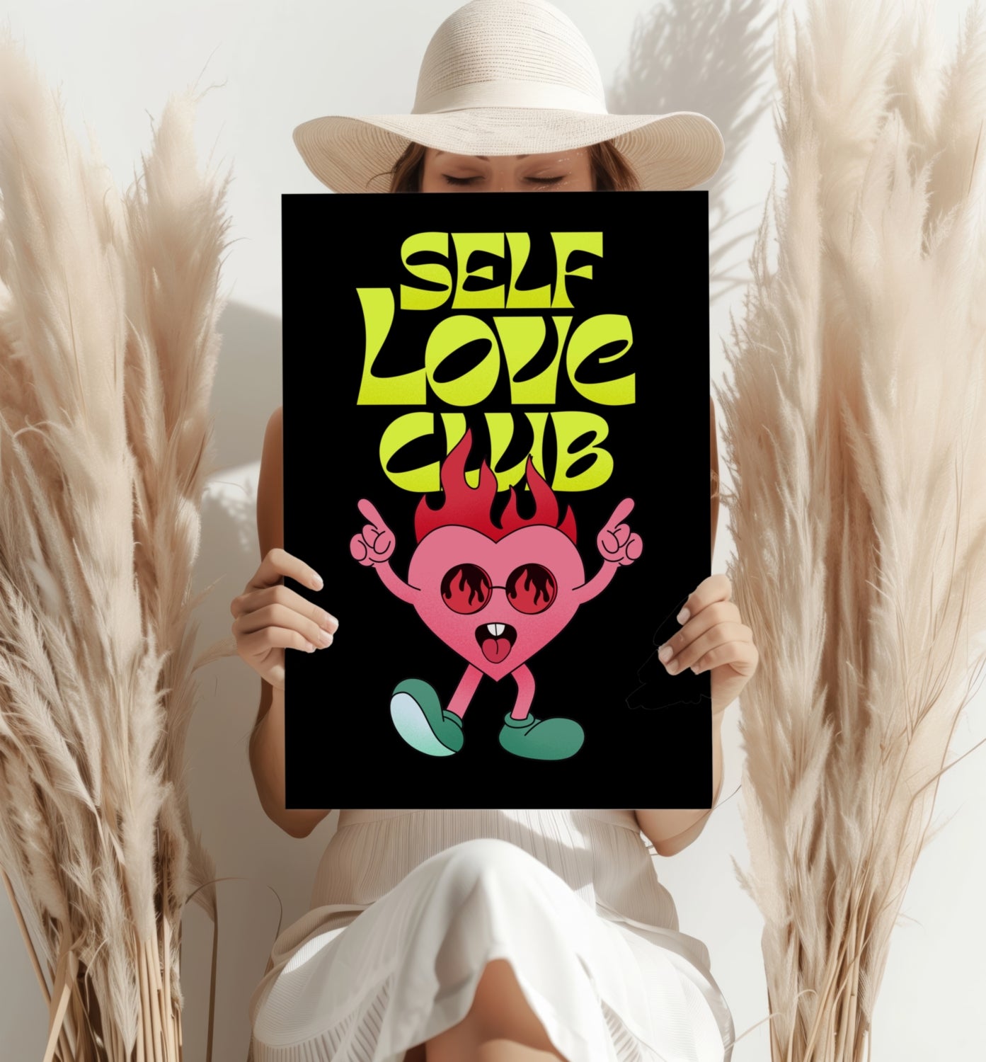 Self Love Aluminum Print.