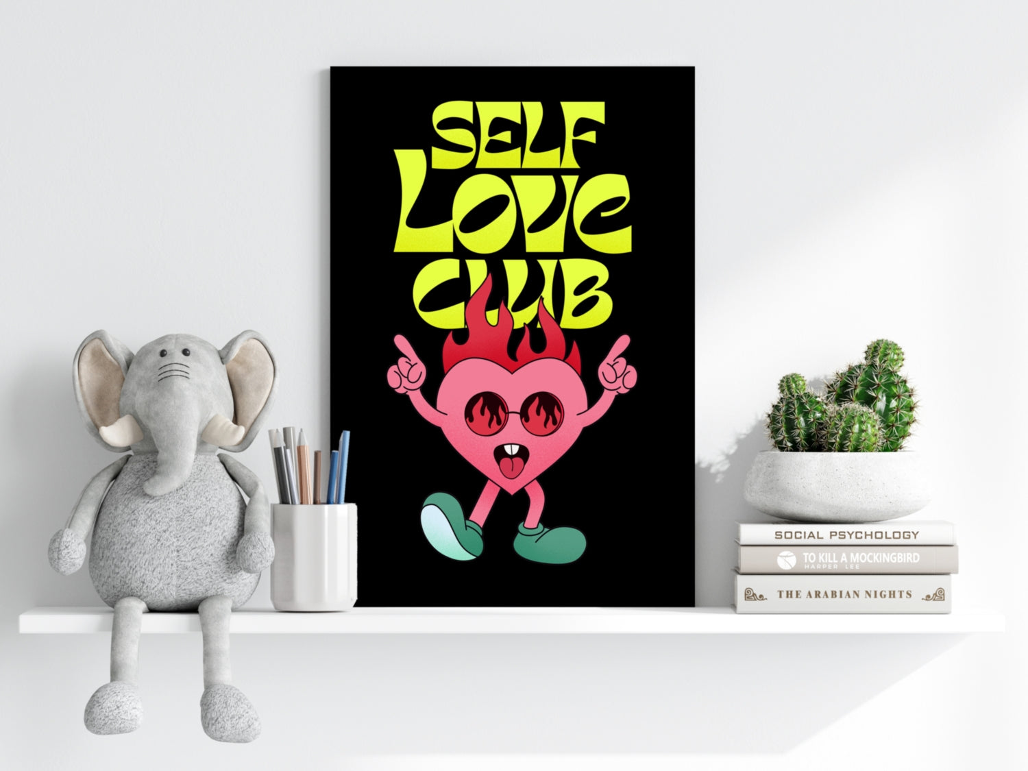 Self Love Aluminum Print.