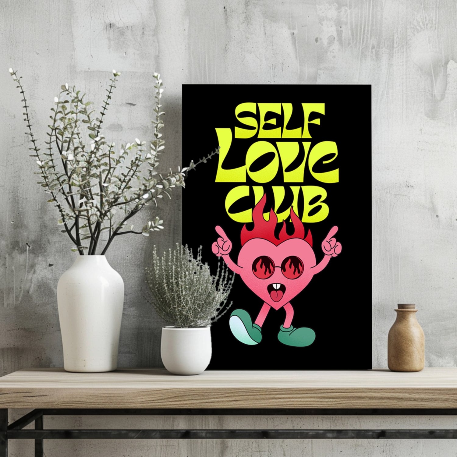 Self Love Aluminum Print.