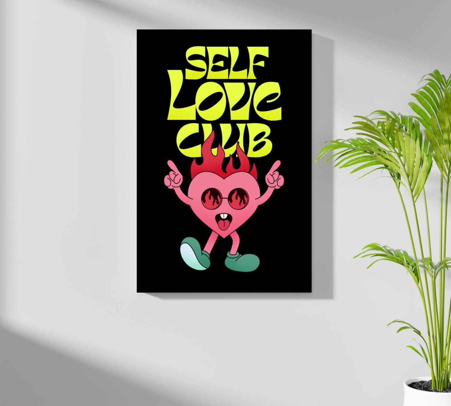 Self Love Aluminum Print.