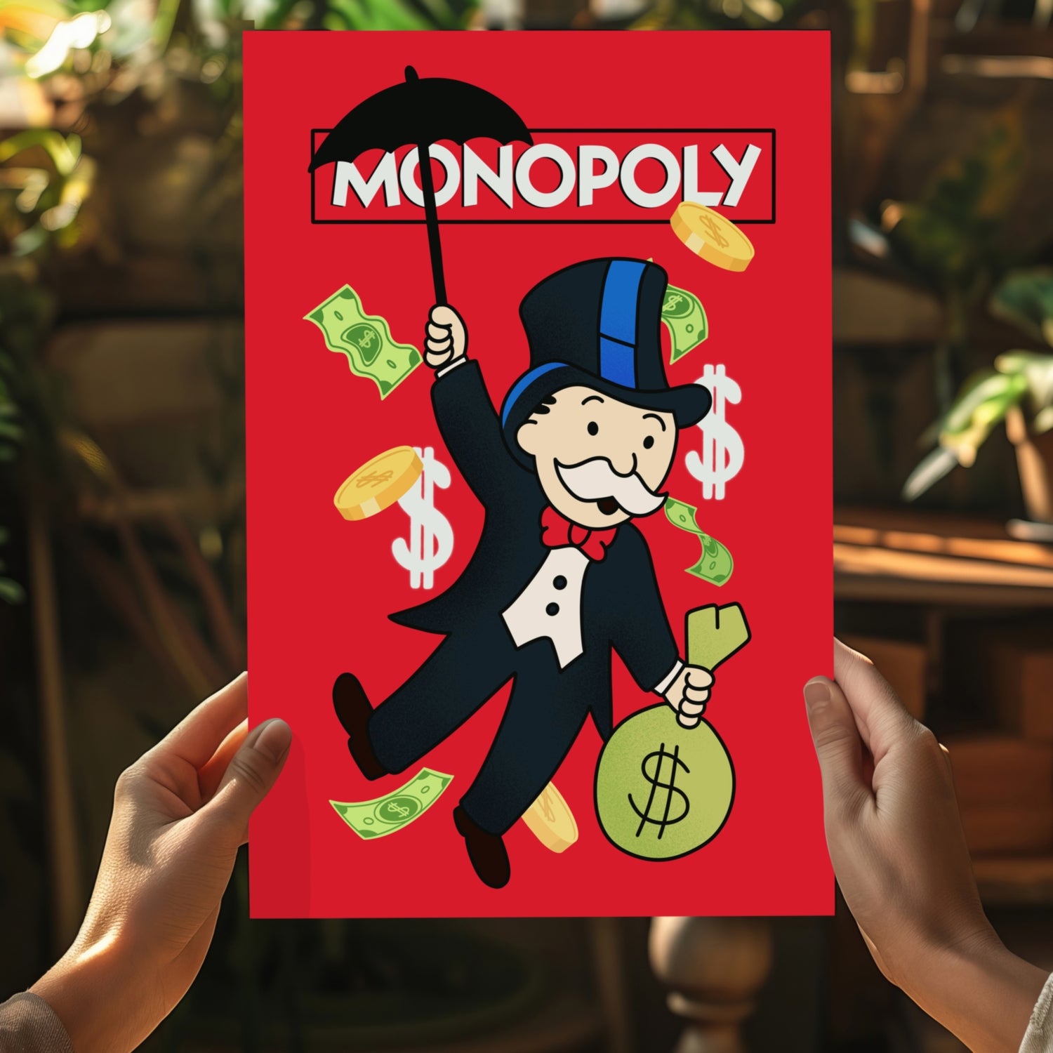 Monopoly Aluminum Print.