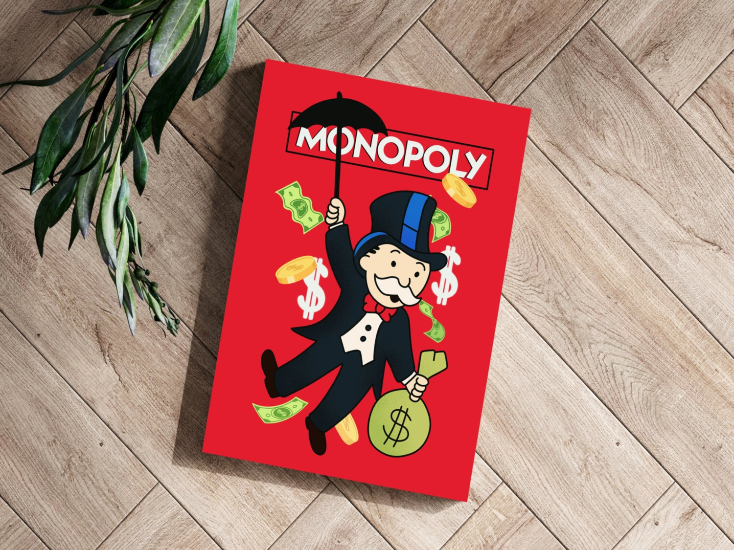 Monopoly Aluminum Print.