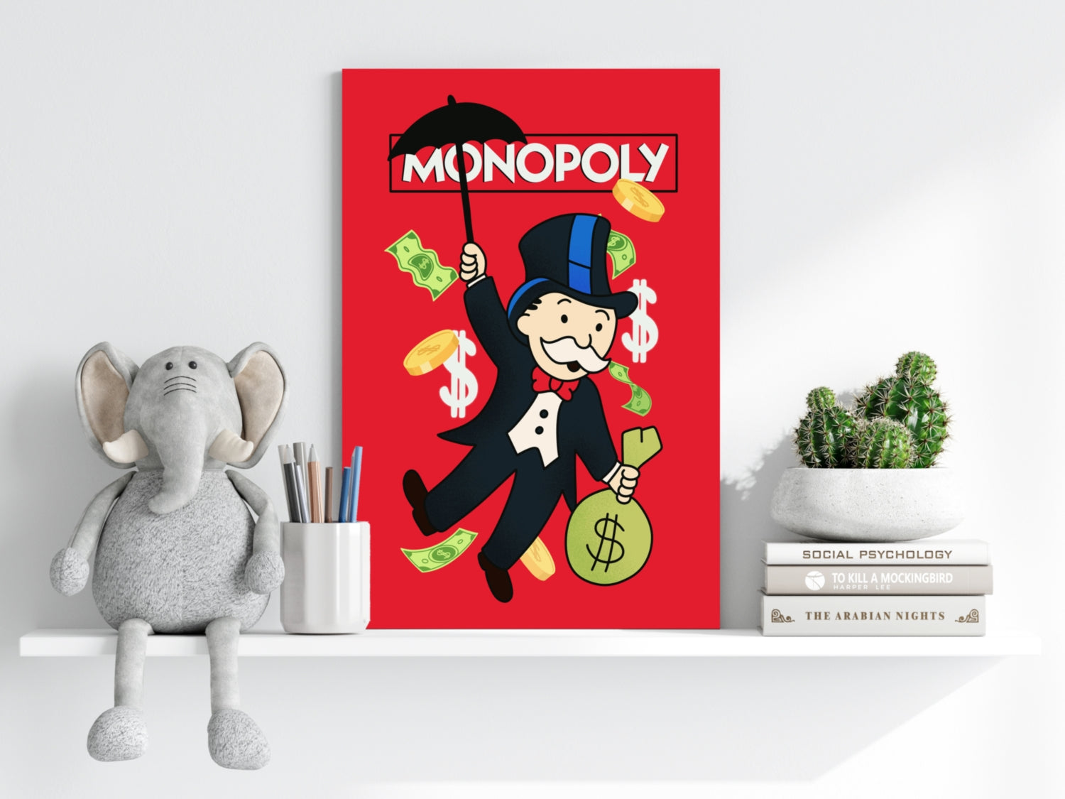 Monopoly Aluminum Print.