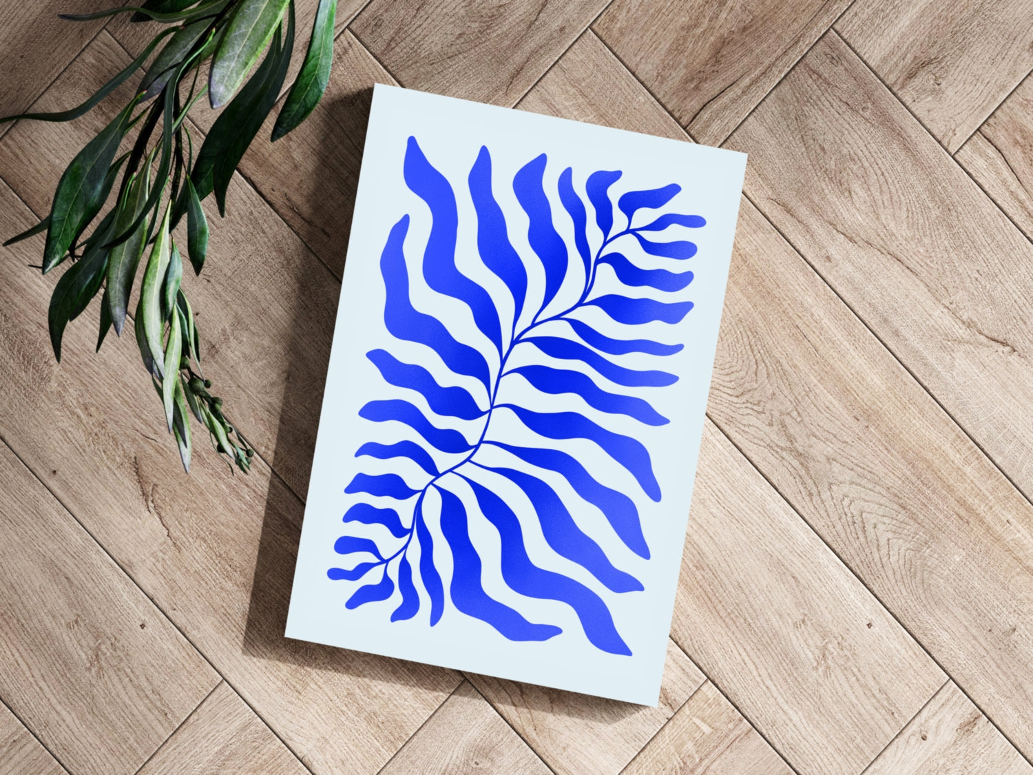 Abstract Flower Aluminum Print.