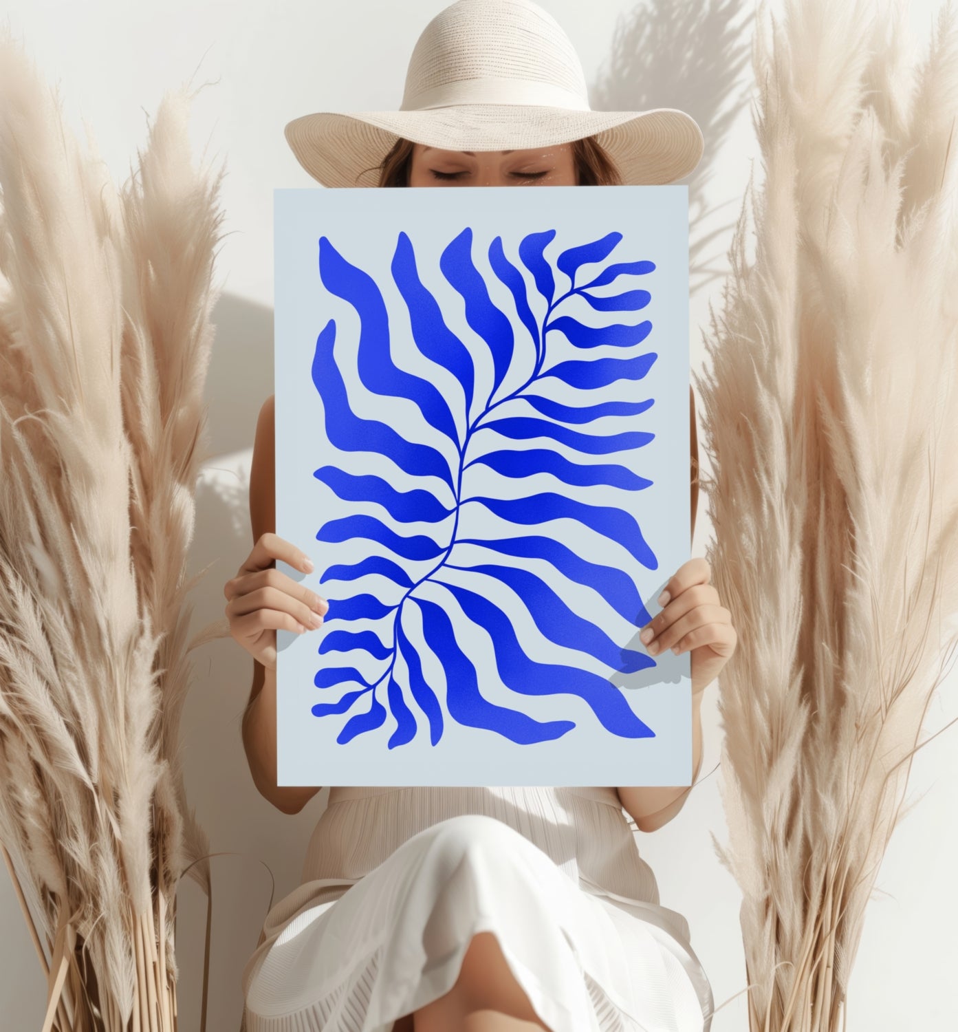 Abstract Flower Aluminum Print.