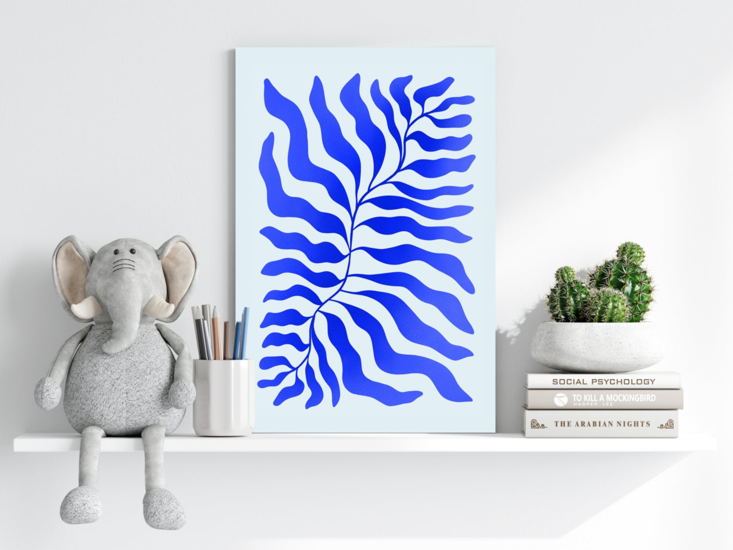 Abstract Flower Aluminum Print.