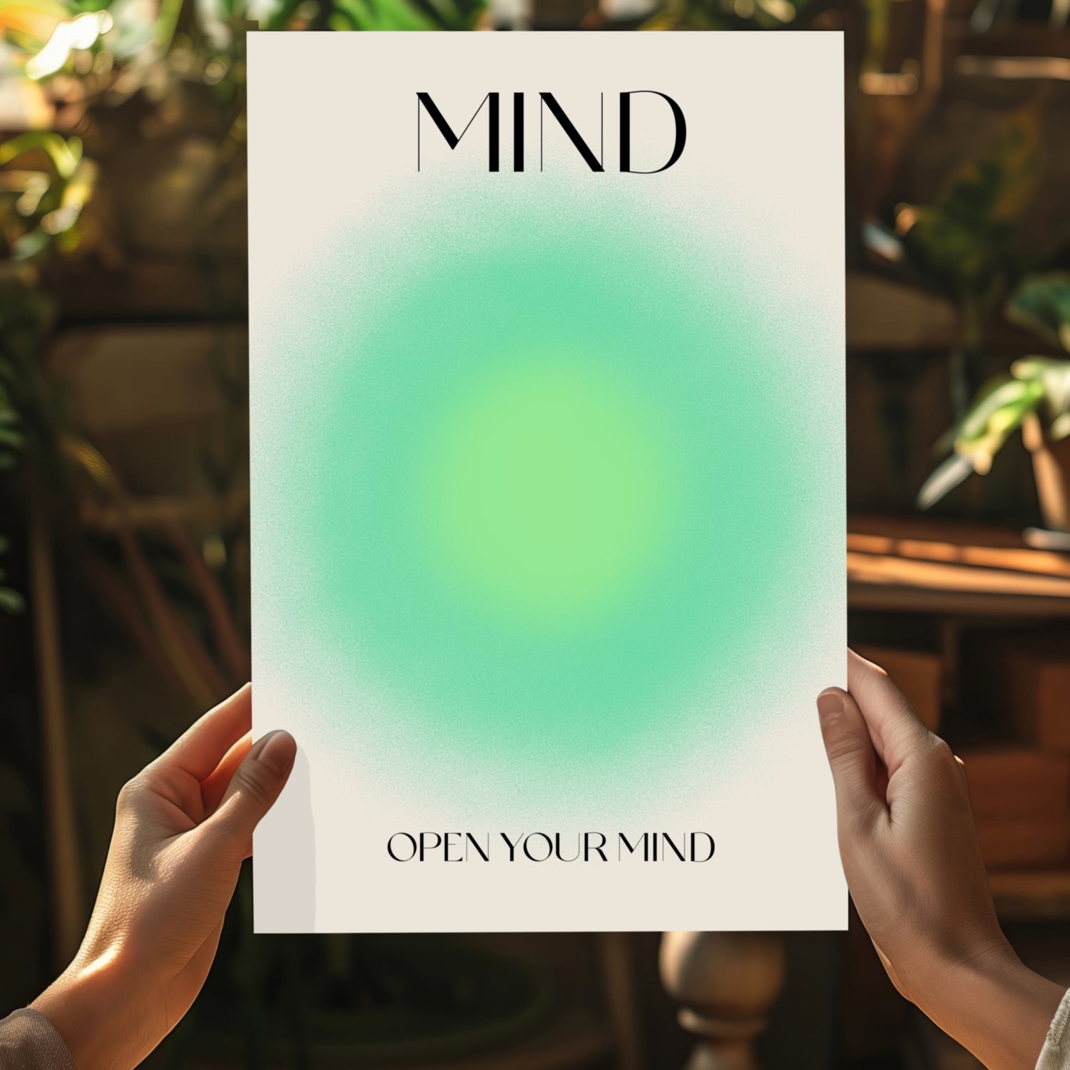 Mind Aluminum Print.