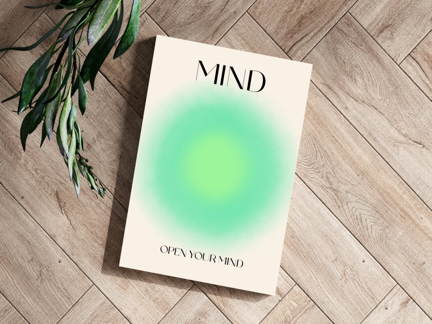 Mind Aluminum Print.