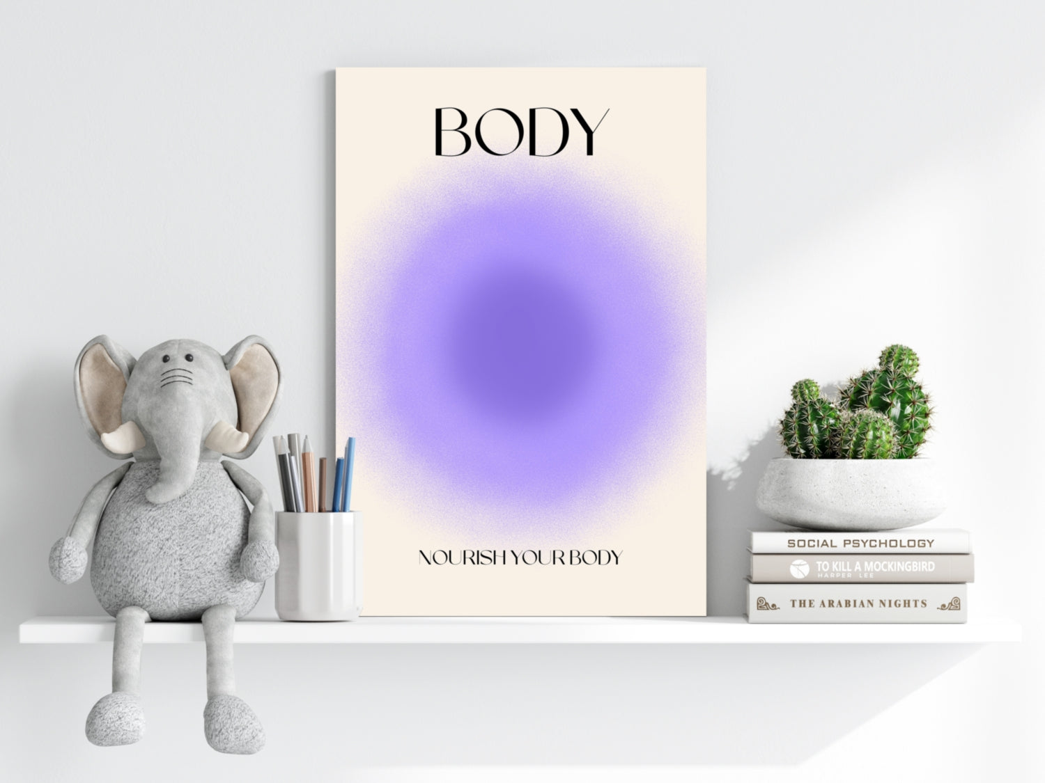 Body Aluminum Print.