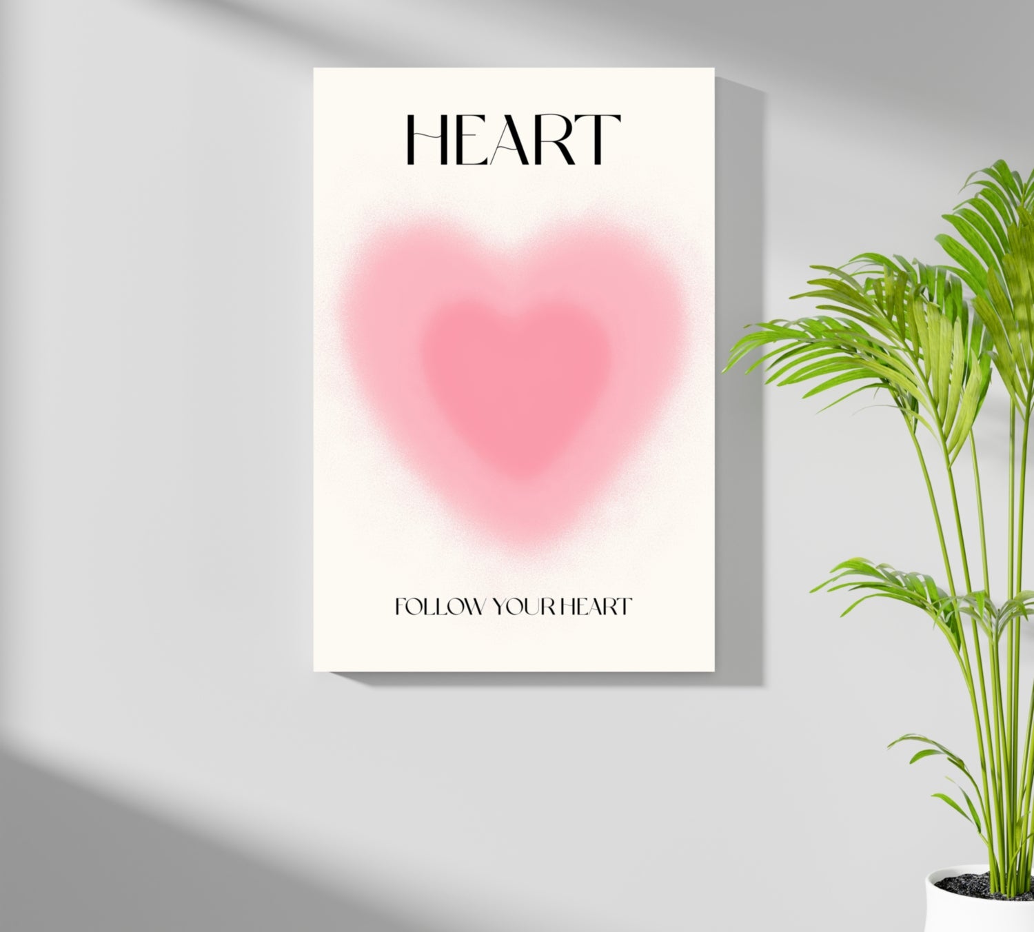 Heart Aluminum Print.